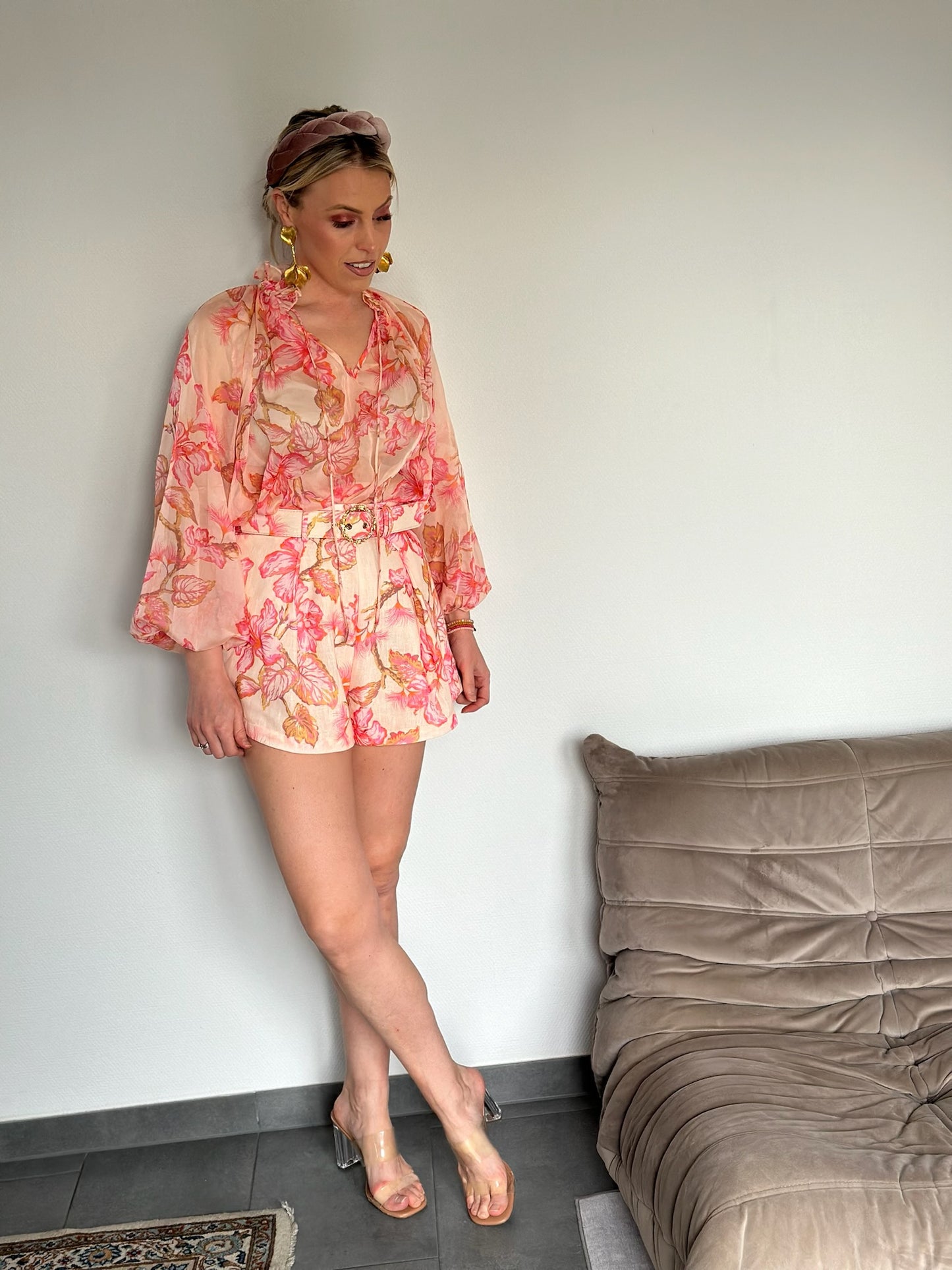 Set Bluse und kurze Hose „Melissa“