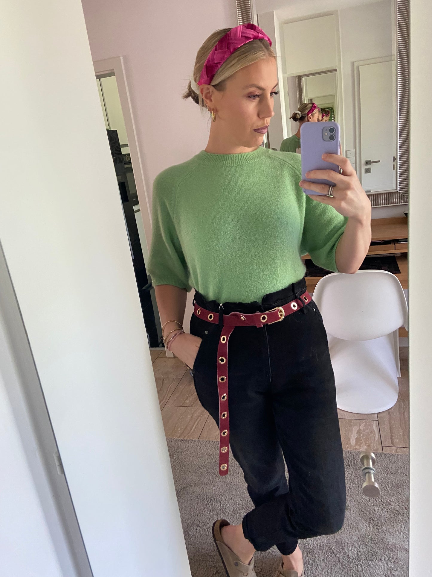 Jeans "Astrid" mit hohen Bund