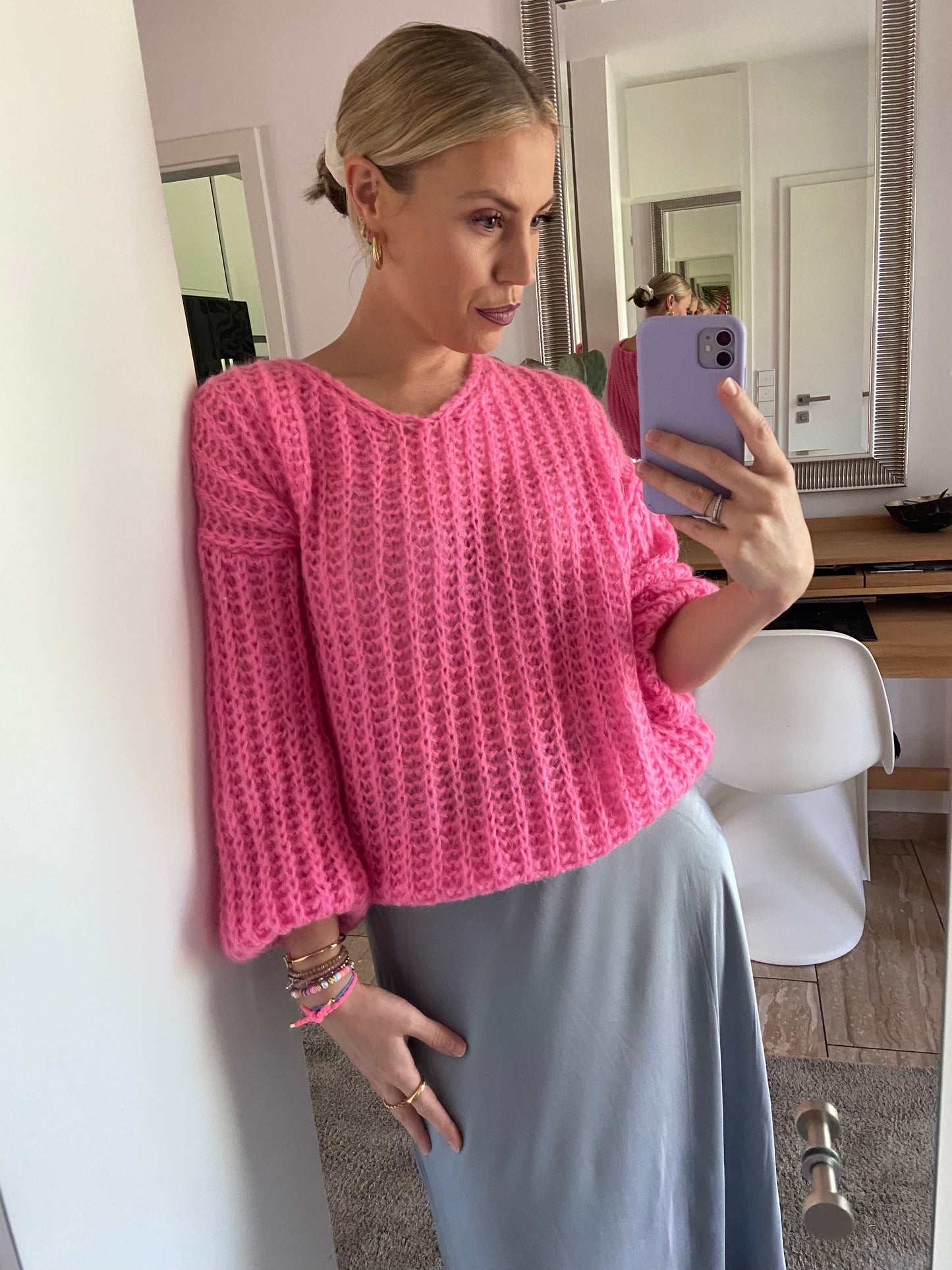 Leichtstickpullover „Weda“