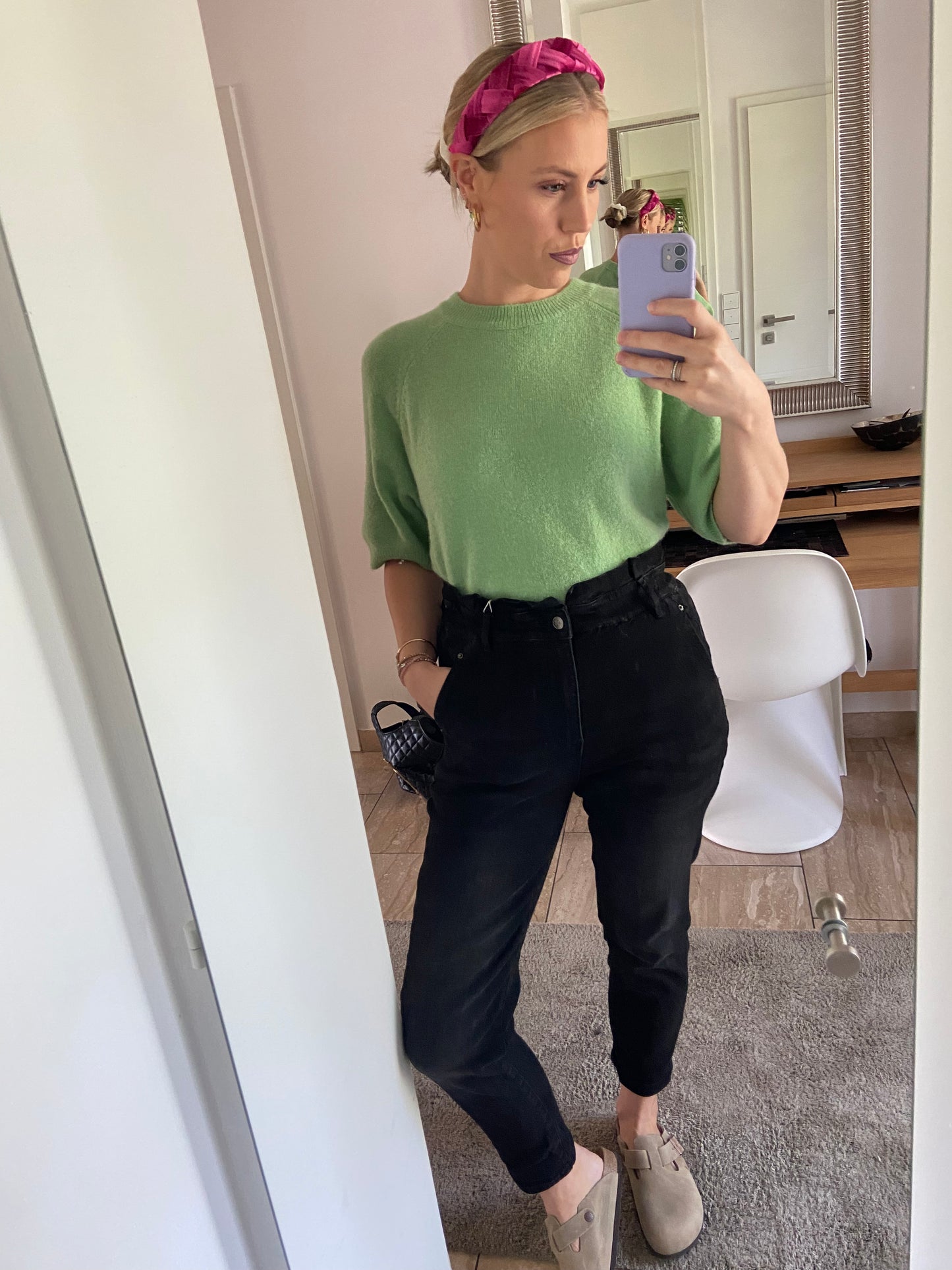Jeans "Astrid" mit hohen Bund