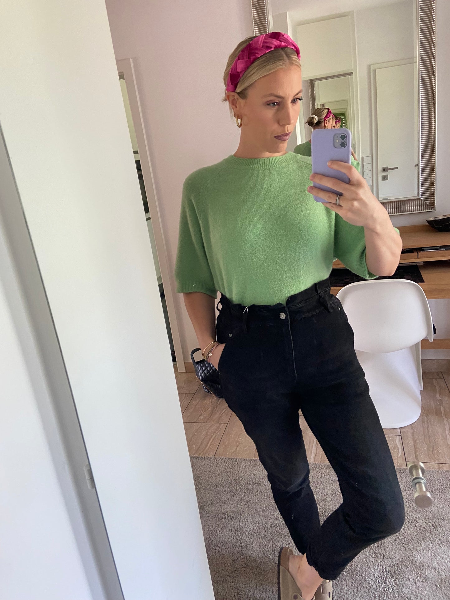 Jeans "Astrid" mit hohen Bund