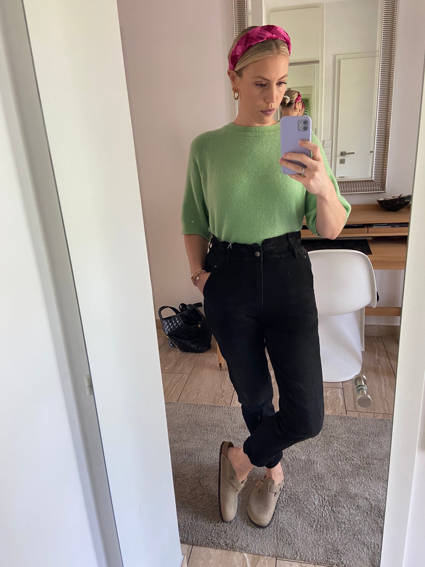 Jeans "Astrid" mit hohen Bund