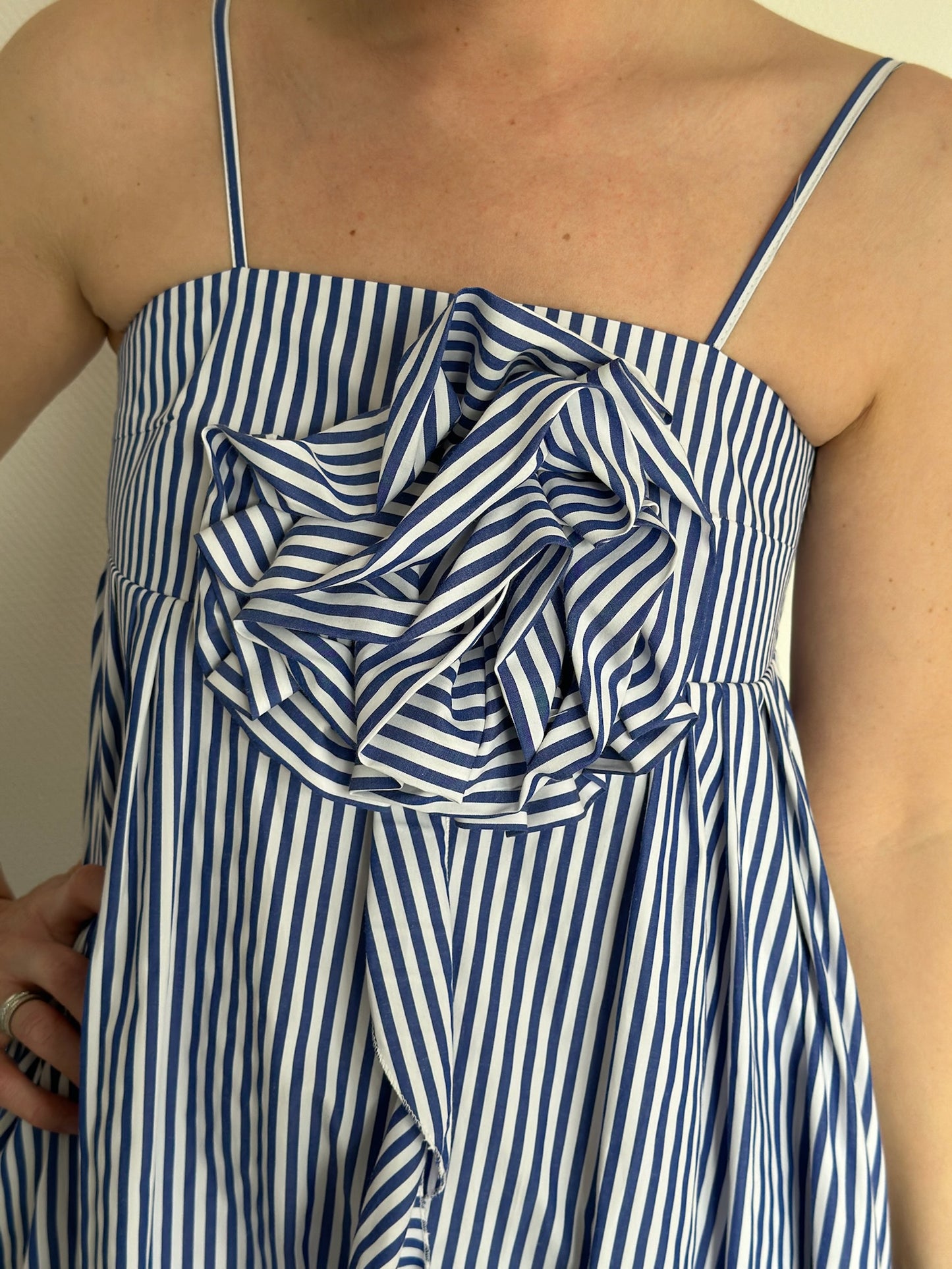 Midikleid mit großer Blume „Ariane“