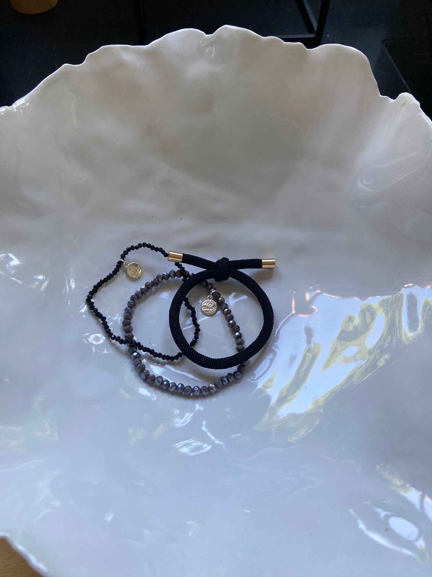 Armbandset „C3-Anthrazit“