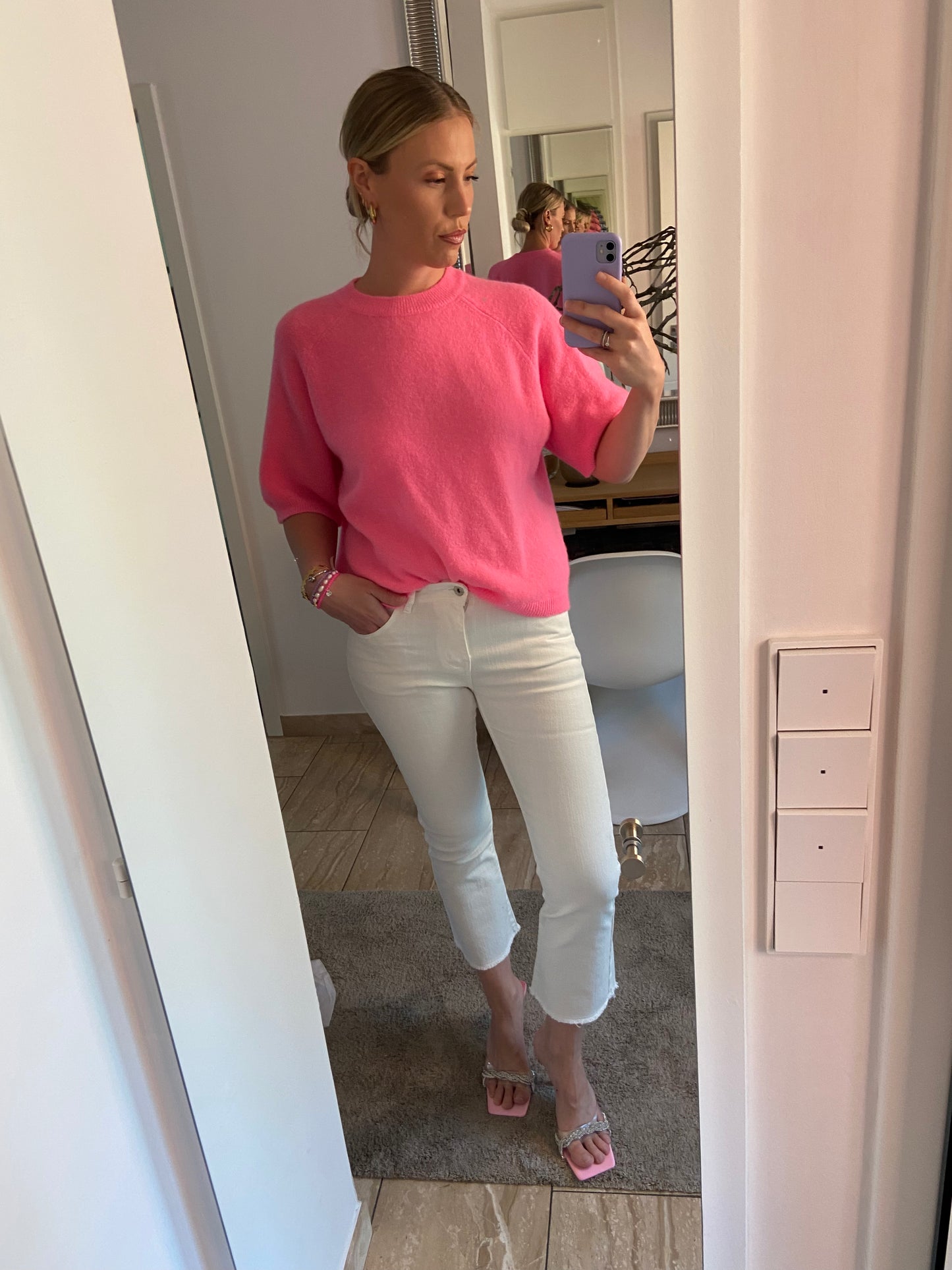 Shirt „Lena" Neon mit Babyalpaka