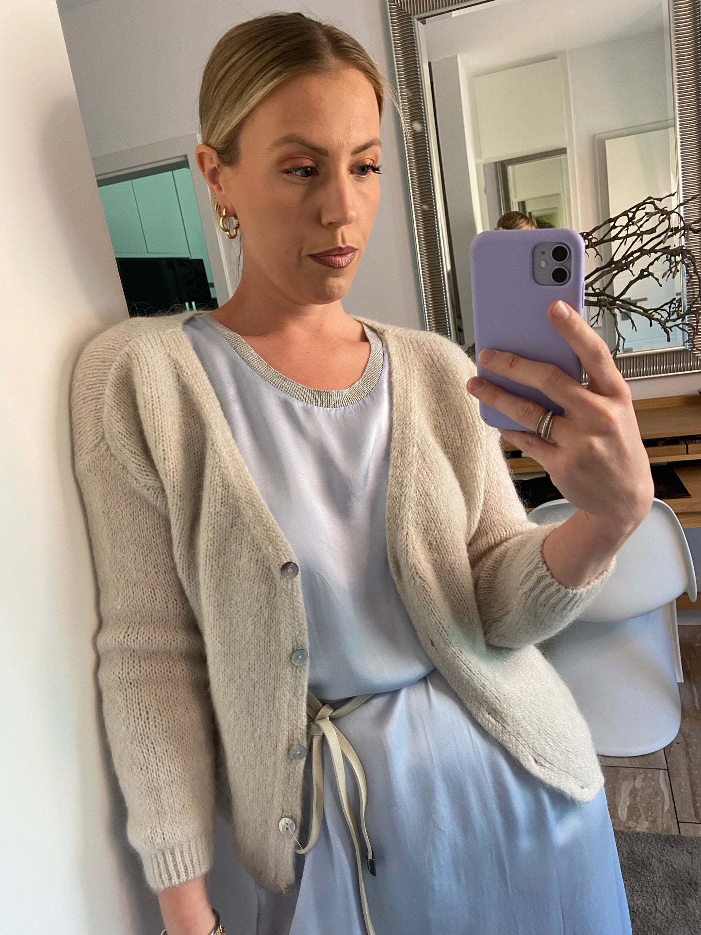 Kleid „Liara“ mit Seide