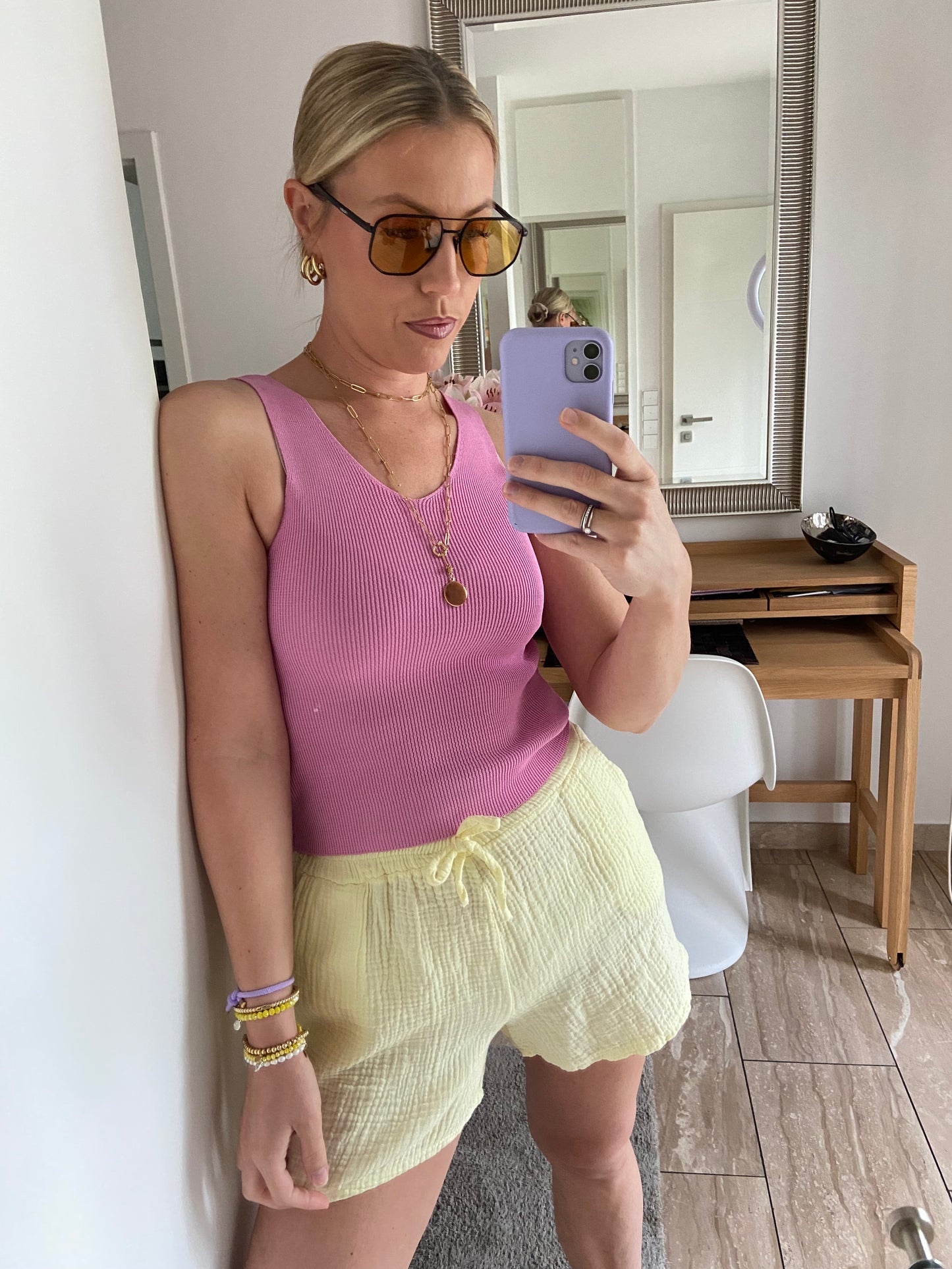 Musselinshorts „Nina"