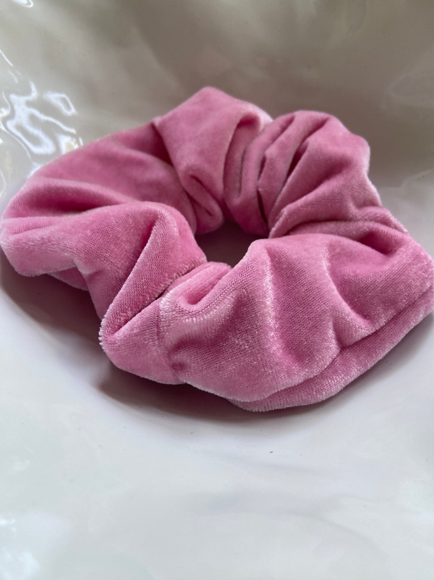 Haarband „Samt-Pink“