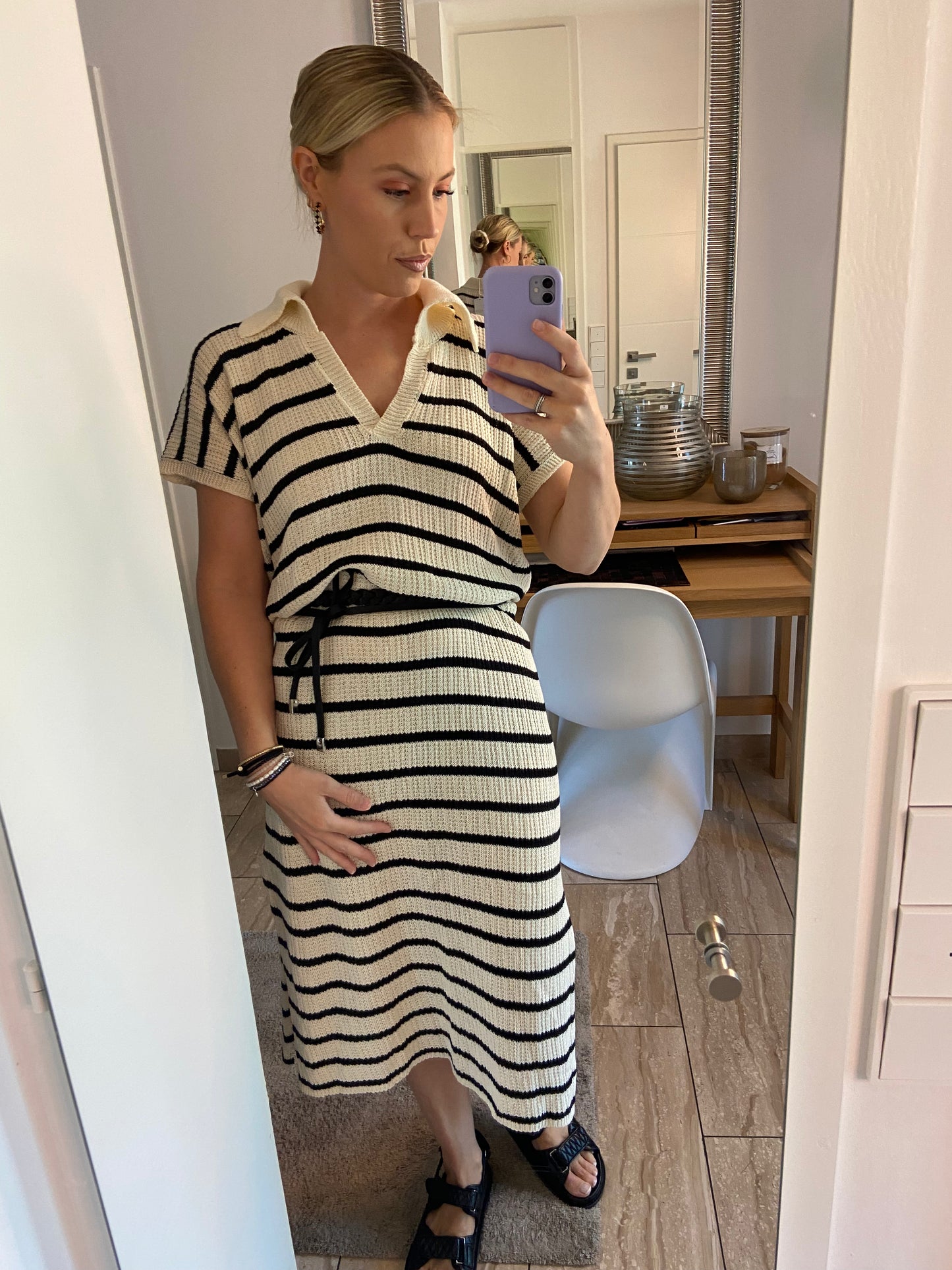 Baumwoll- Strickkleid „Maren“