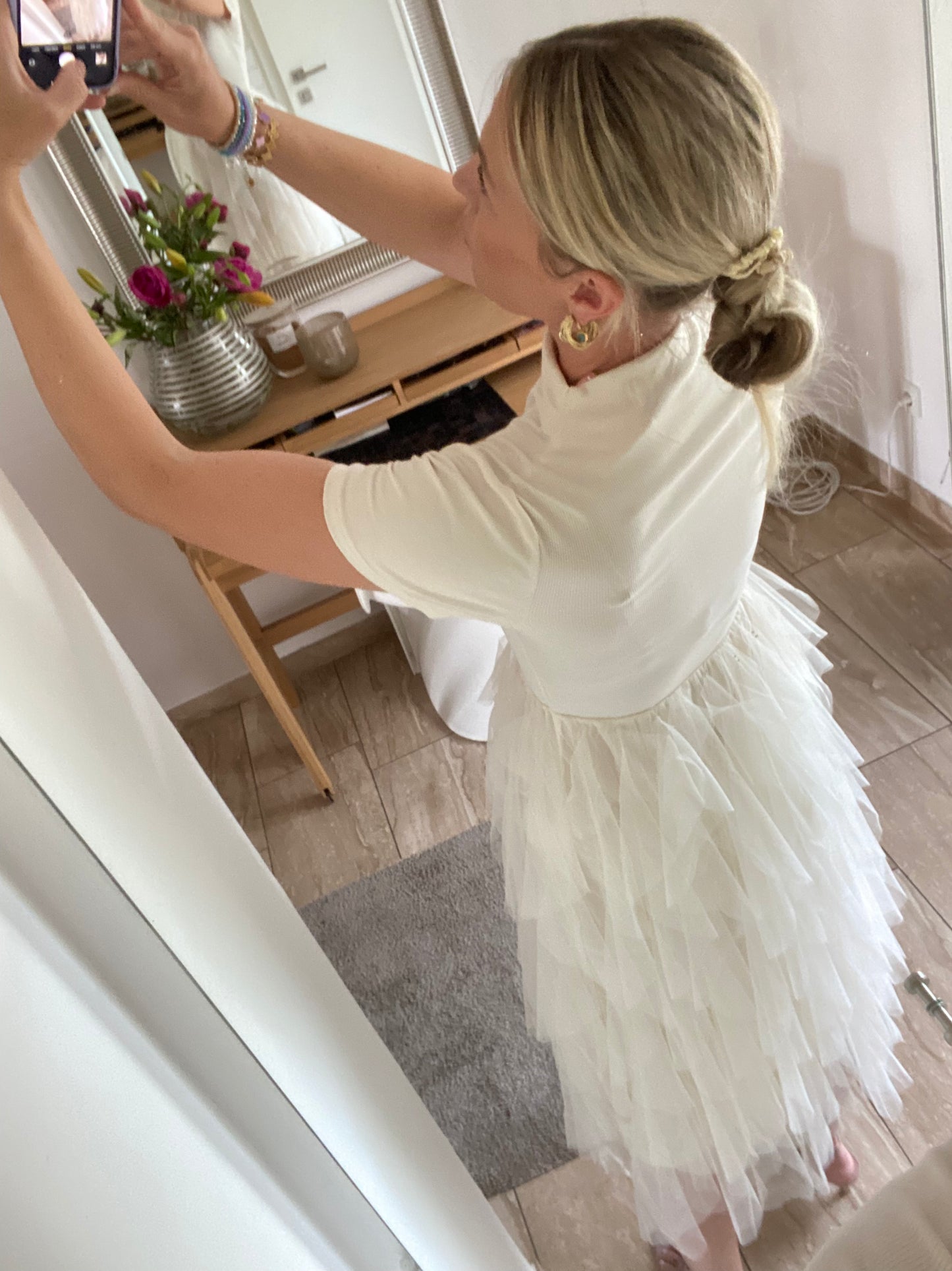 Kleid mit Stufen „Lauri“