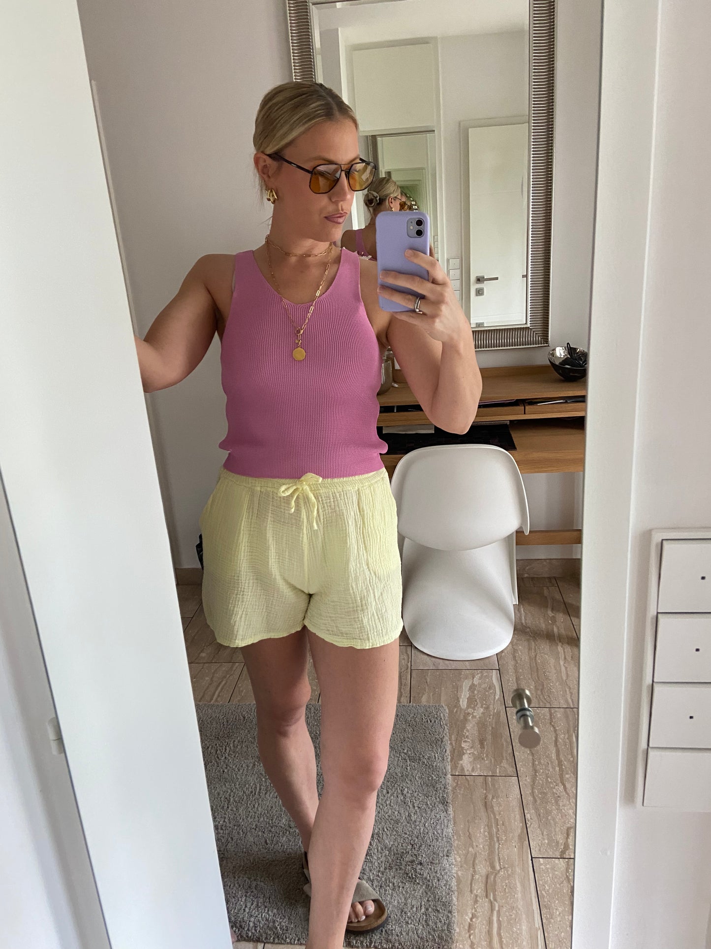 Musselinshorts „Nina"