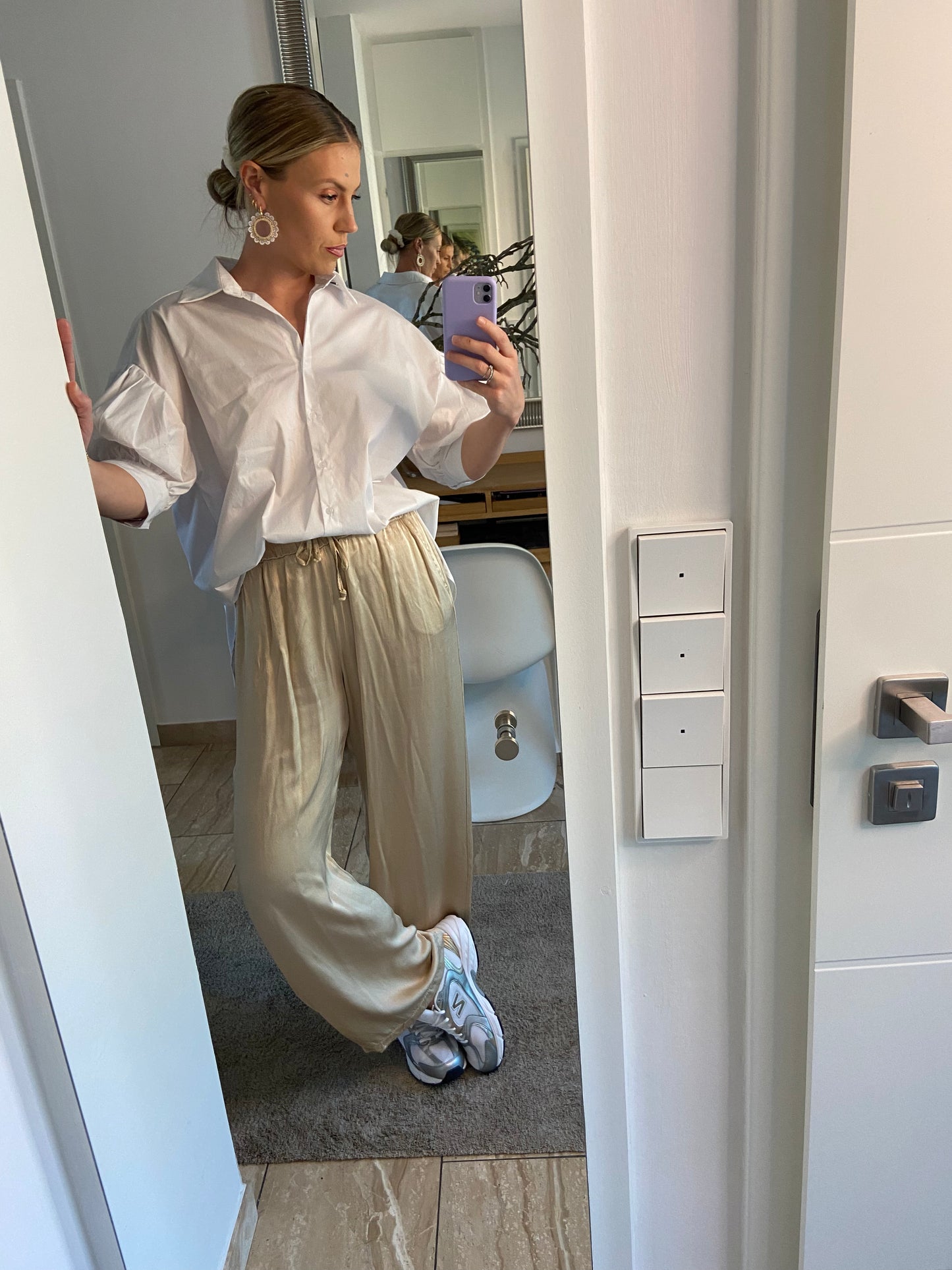 Leicht fließende Hose „komfort“