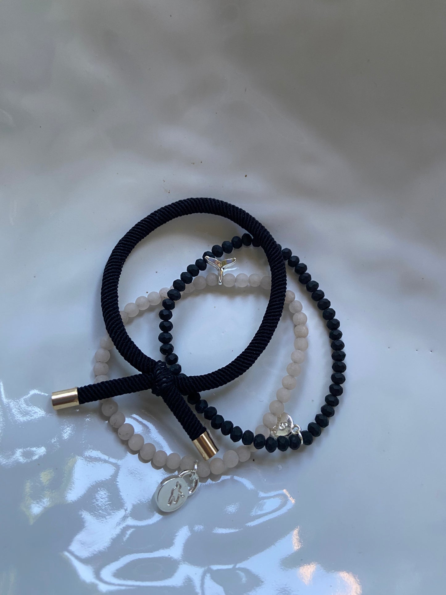 Armbandset „C3-Matt-Black“