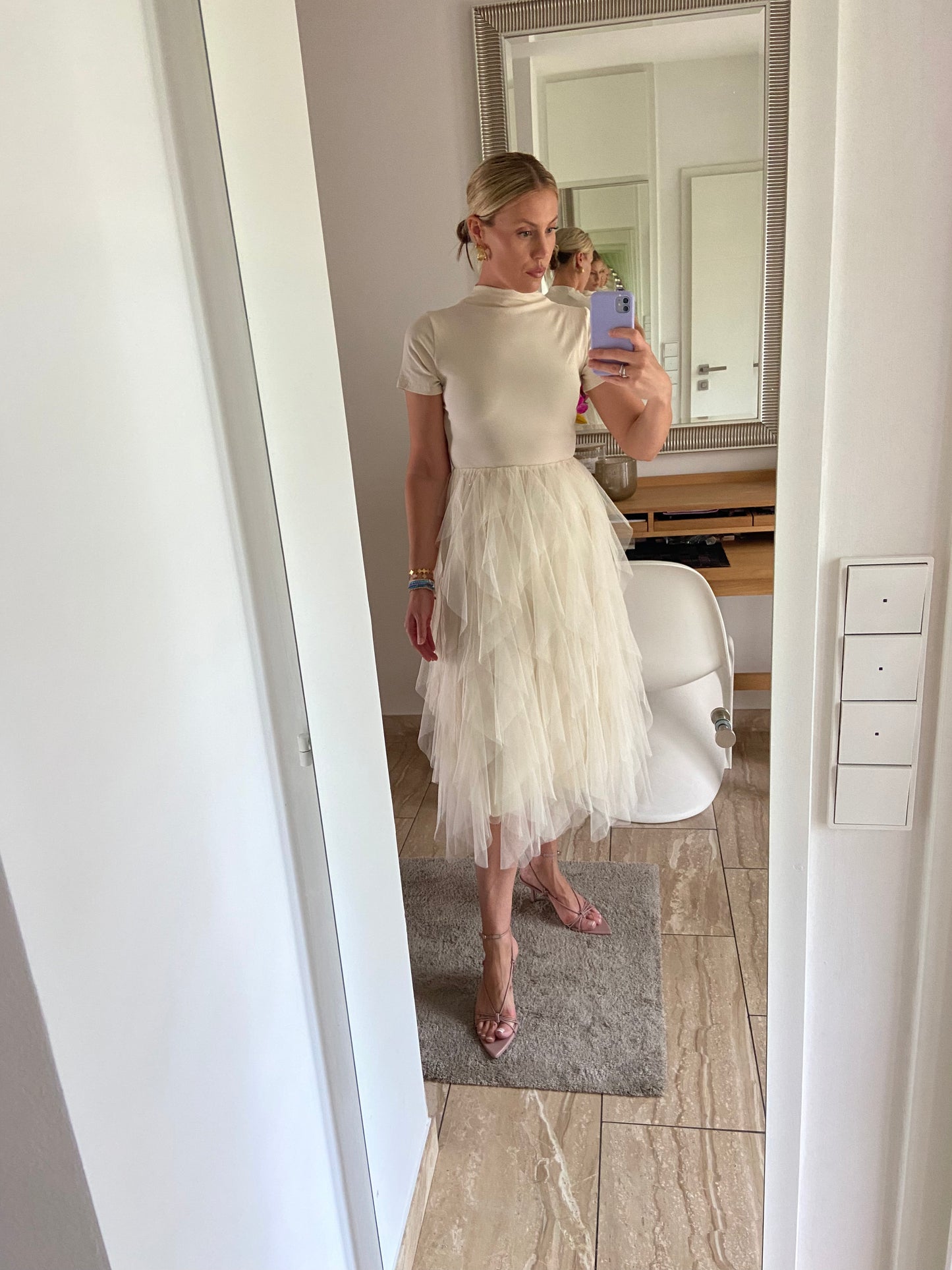 Kleid mit Stufen „Lauri“