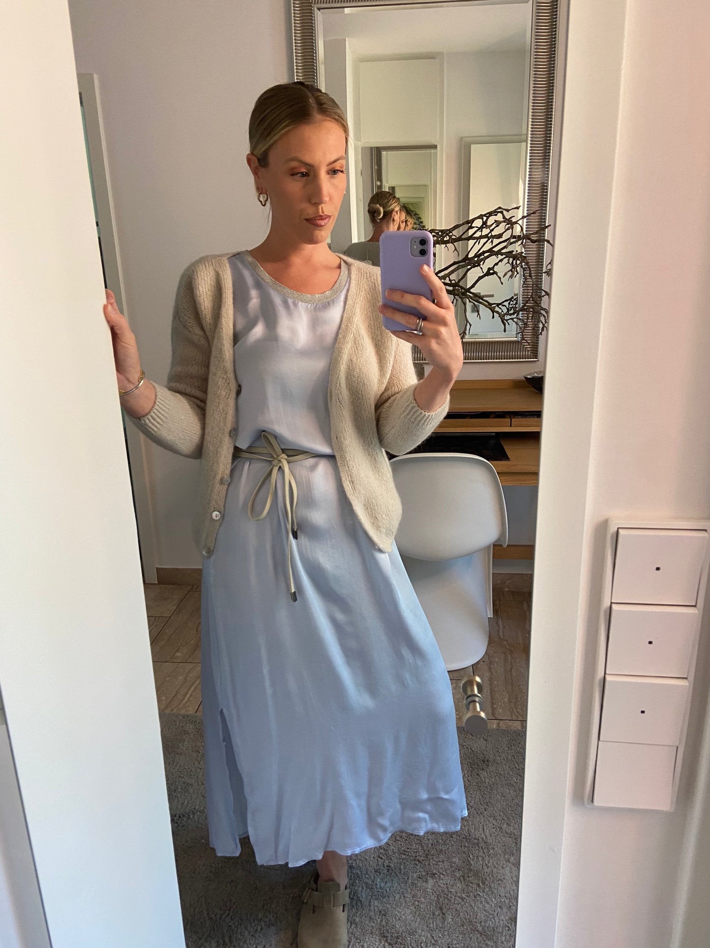 Kleid „Liara“ mit Seide