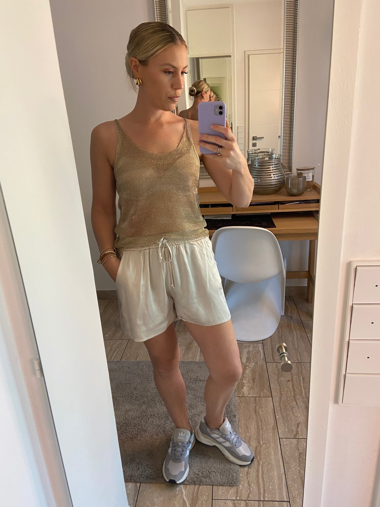 Trägershirt „Metall“