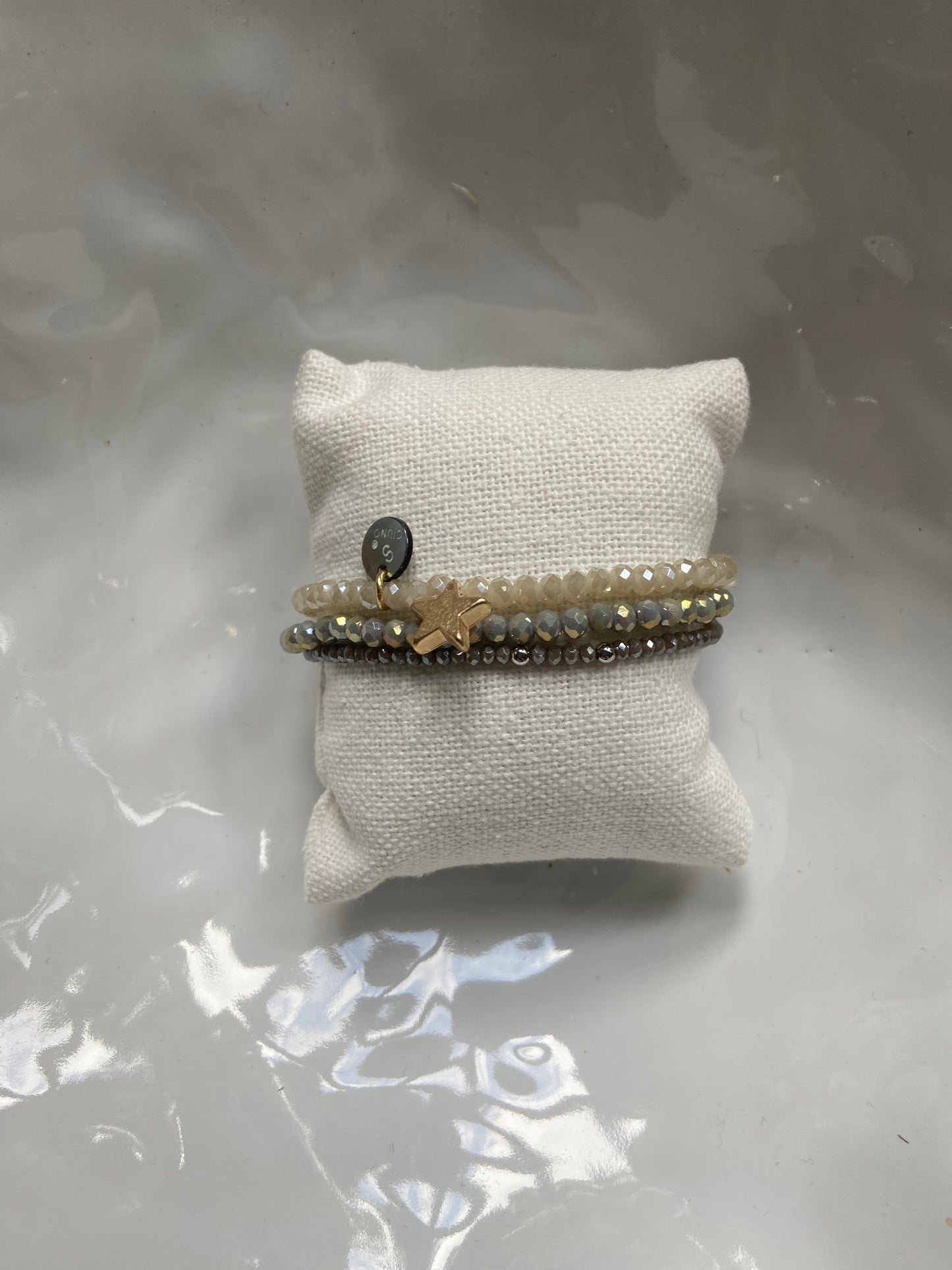 Armbandset „C3“ Greige-Star