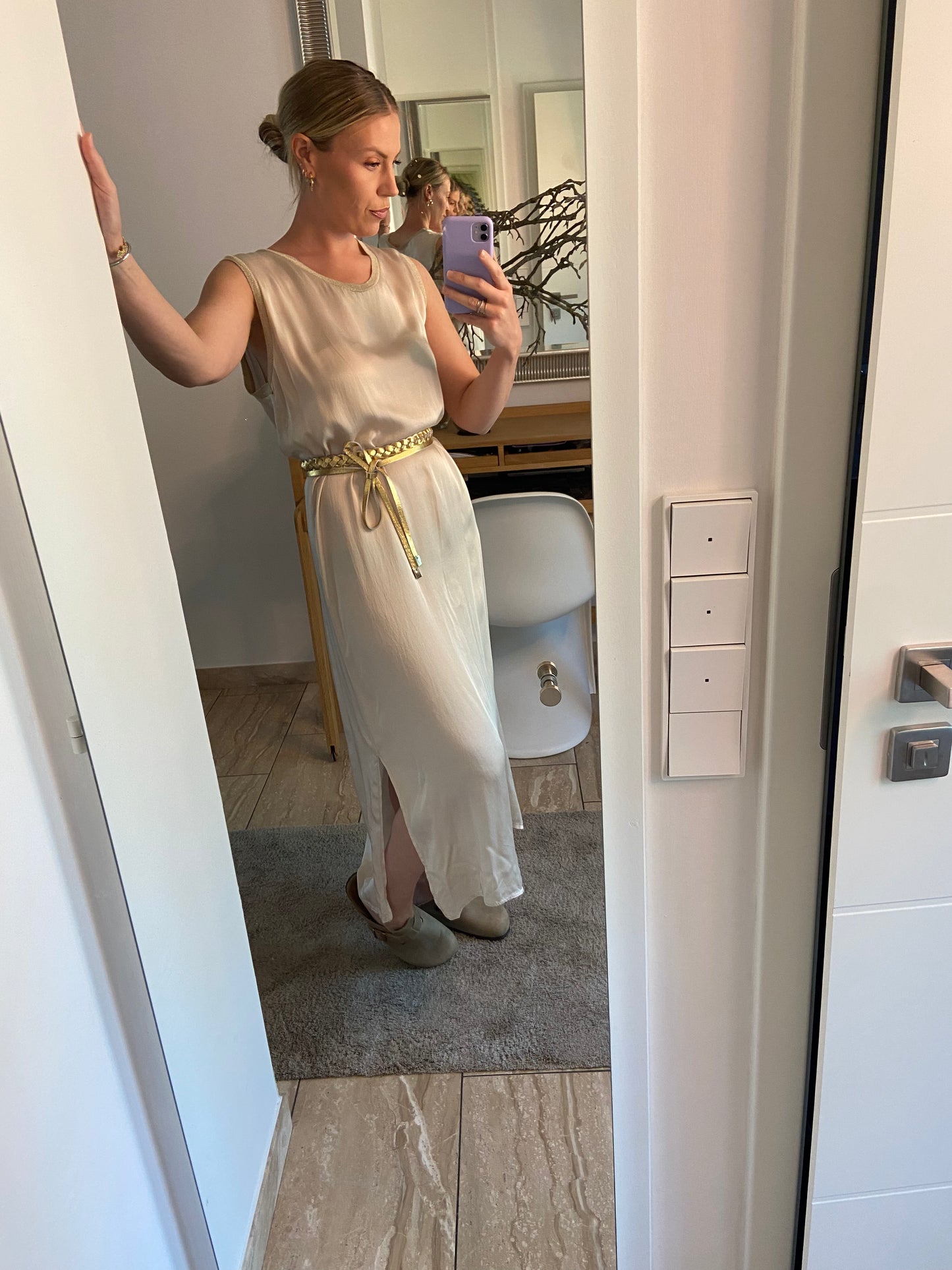 Kleid „Liara" mit Seide