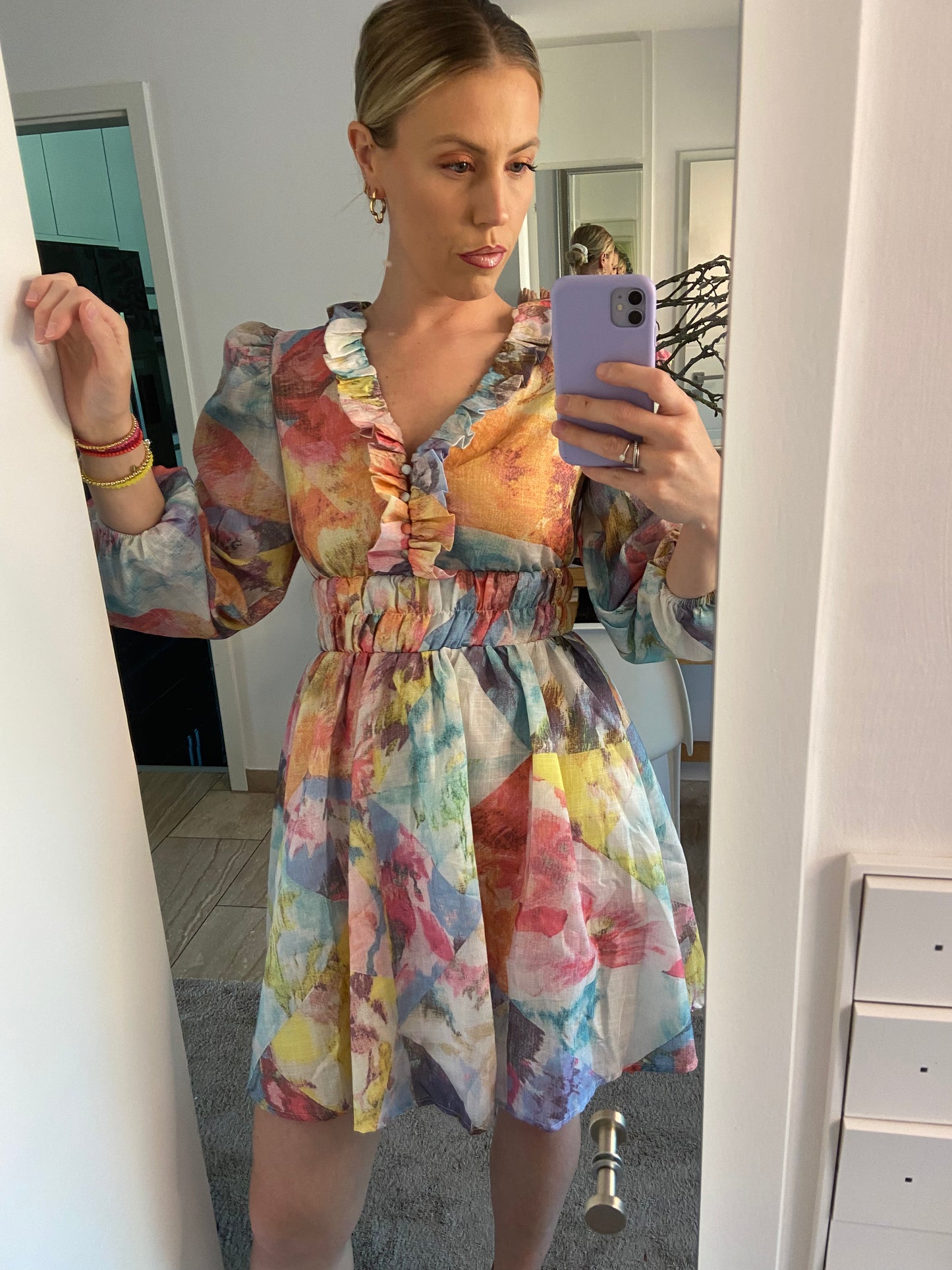 Buntes Kleid „Laura“