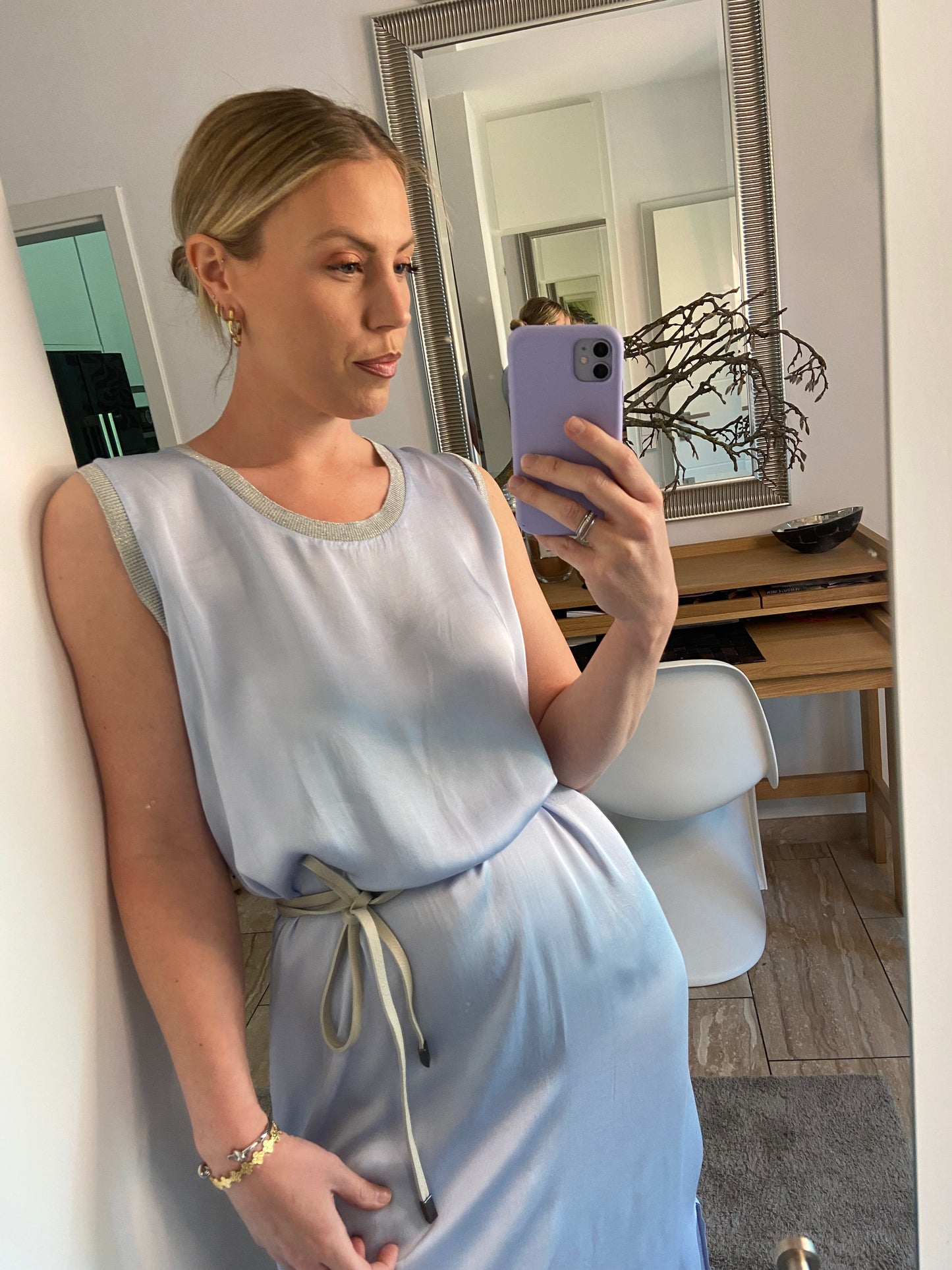 Kleid „Liara“ mit Seide