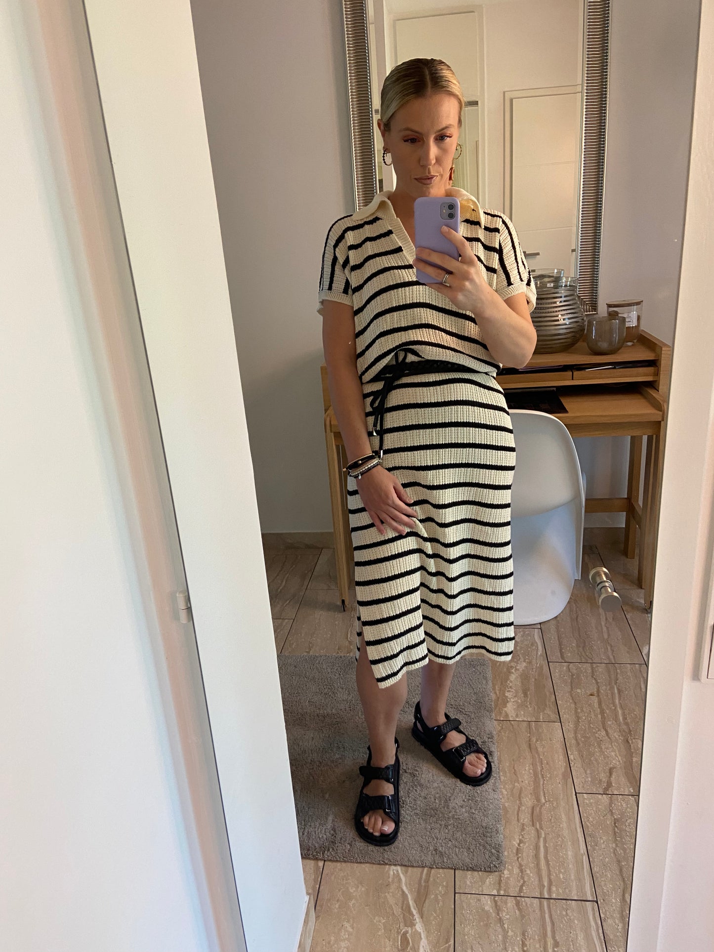 Baumwoll- Strickkleid „Maren“