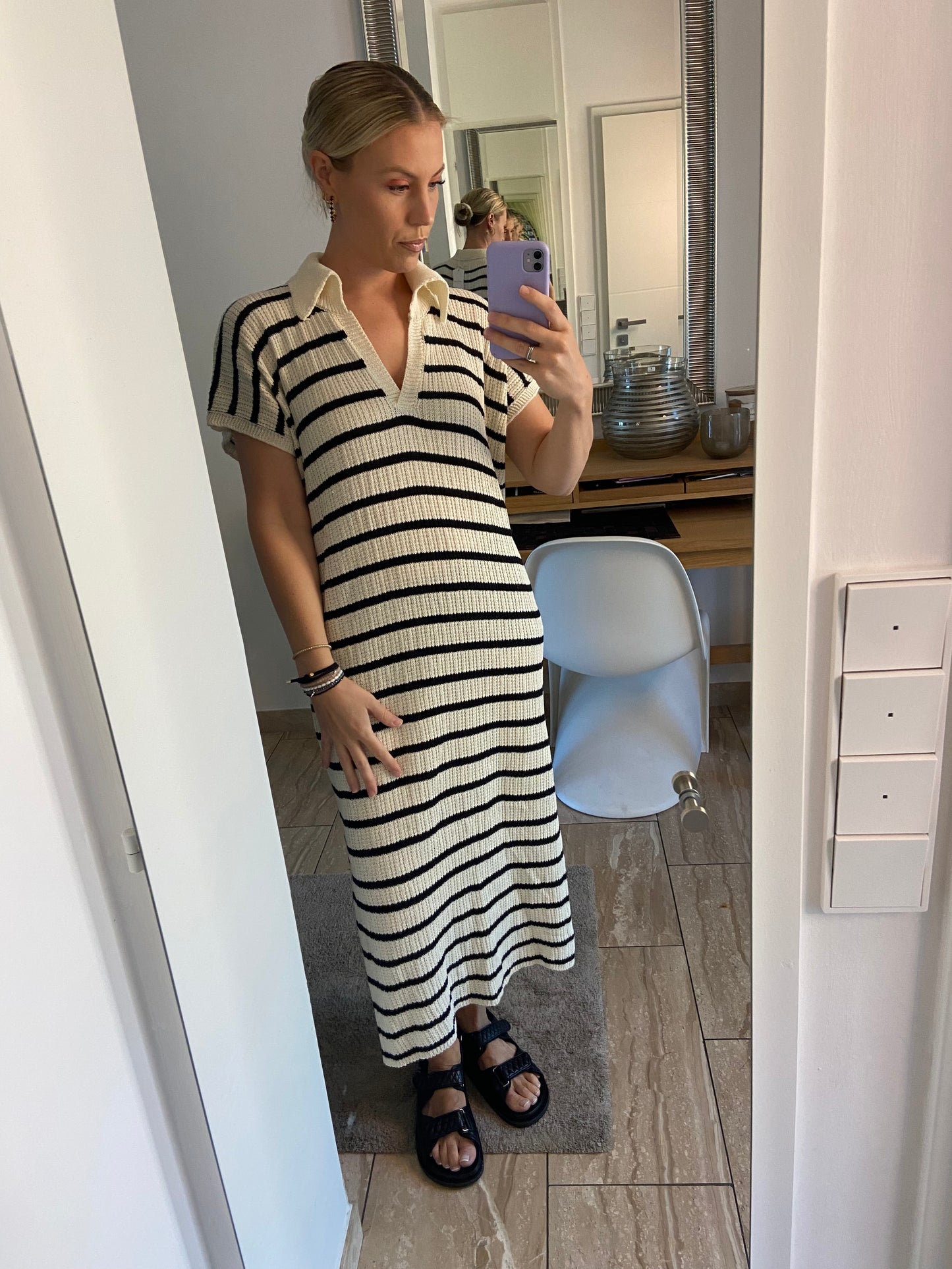 Baumwoll- Strickkleid „Maren“