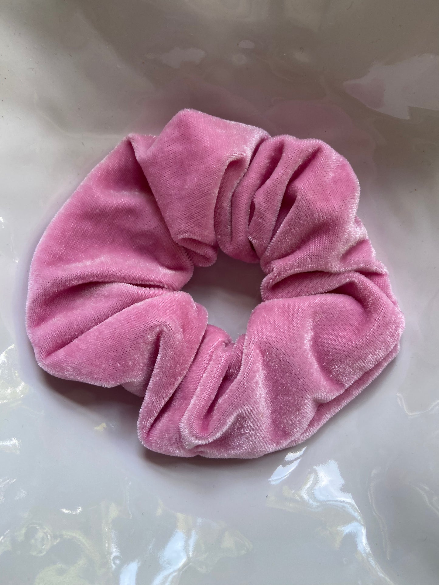 Haarband „Samt-Pink“