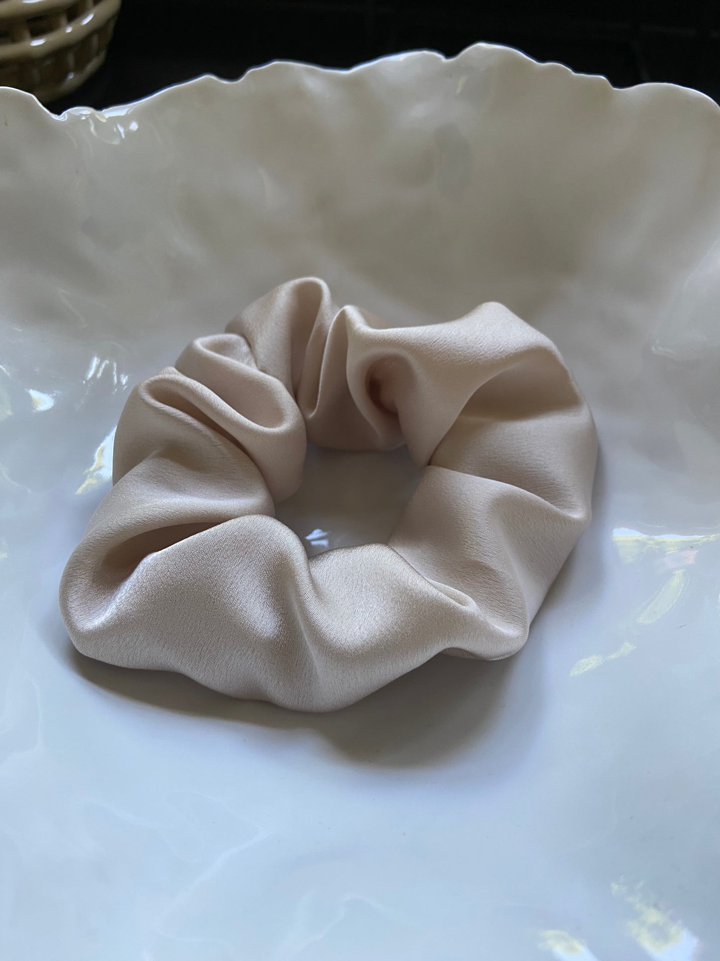 Haarband „Satin-Beige“