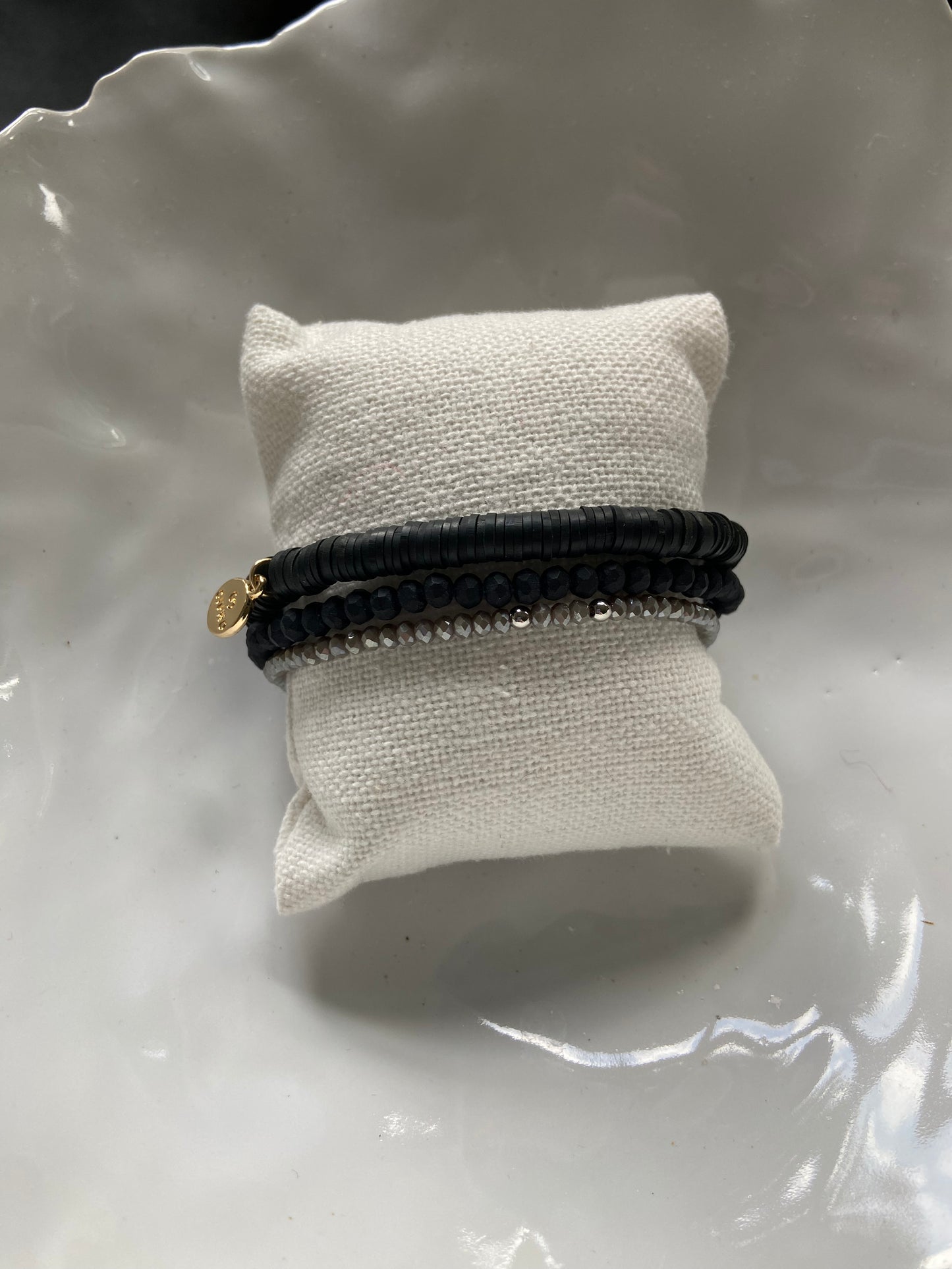 Armbandset „C3“ Black-Gray