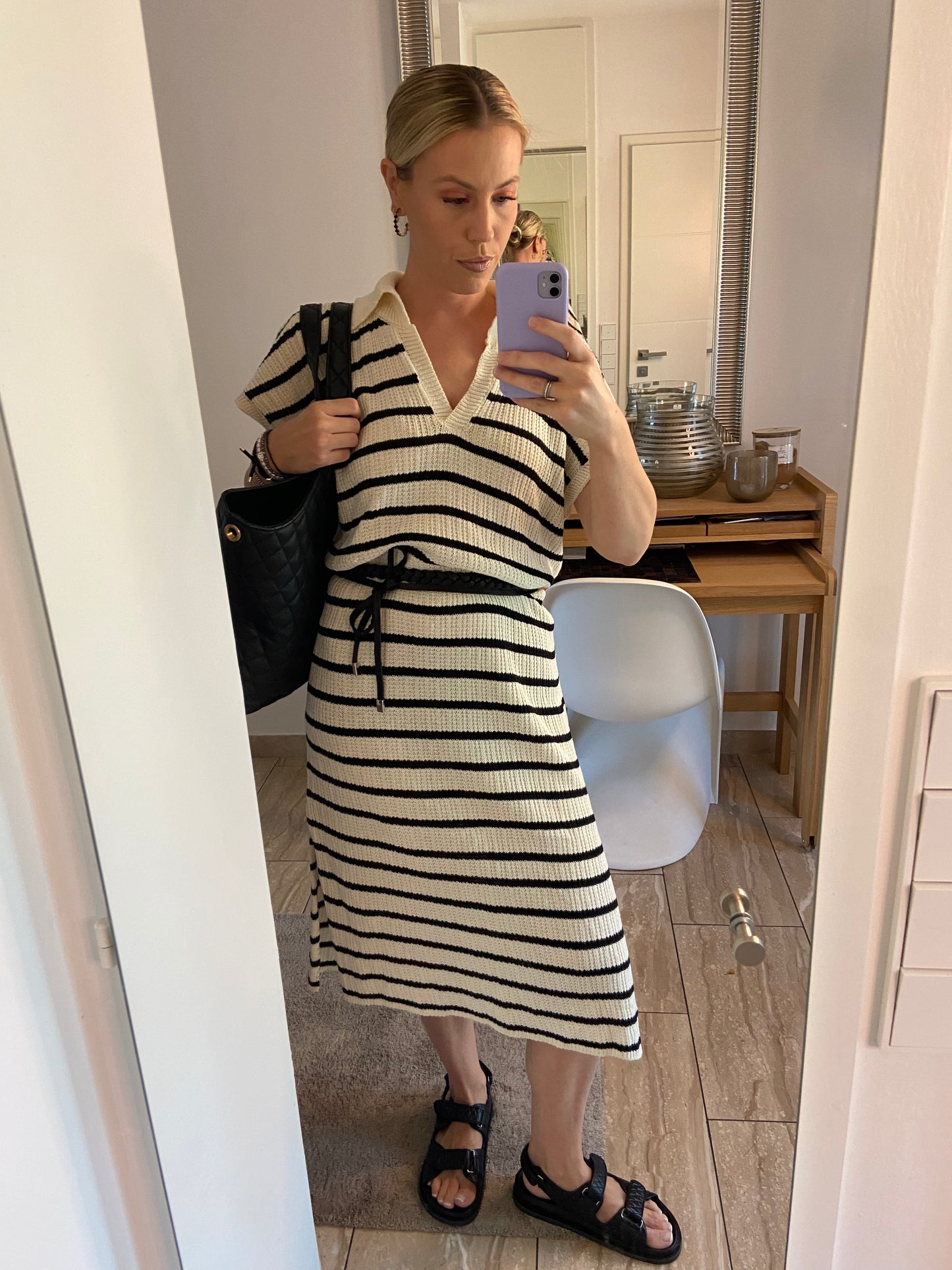 Baumwoll- Strickkleid „Maren“