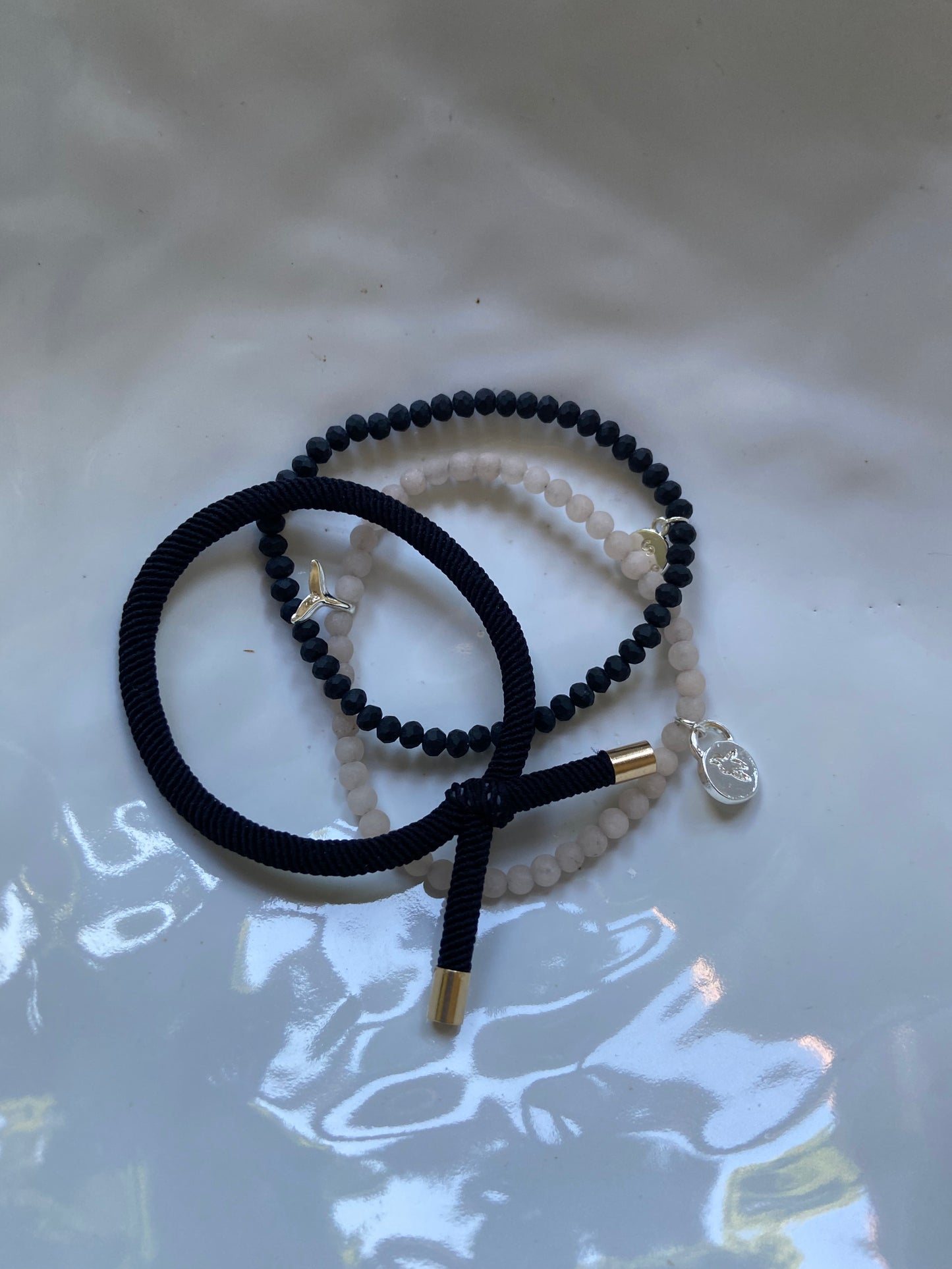 Armbandset „C3-Matt-Black“