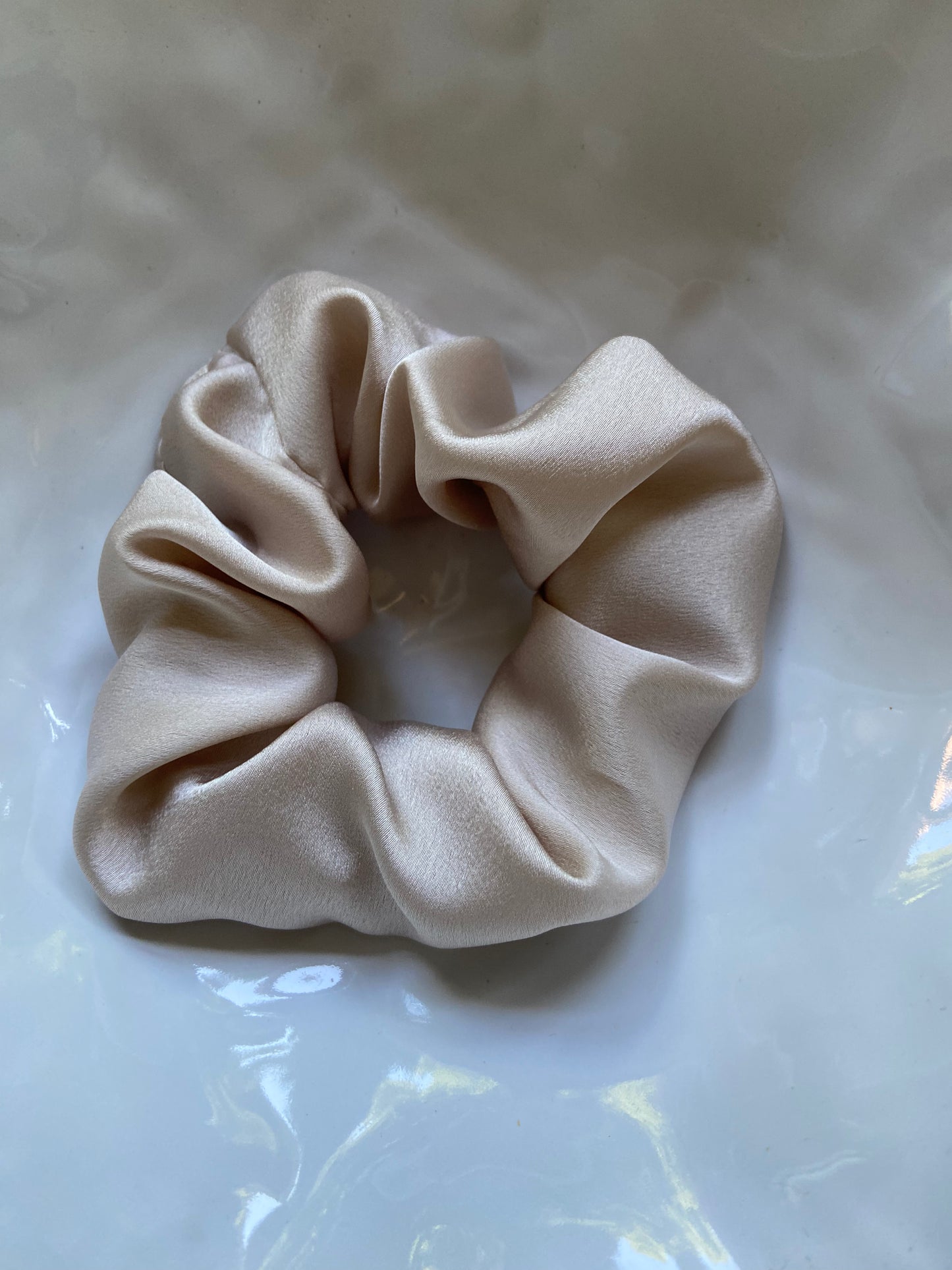 Haarband „Satin-Beige“