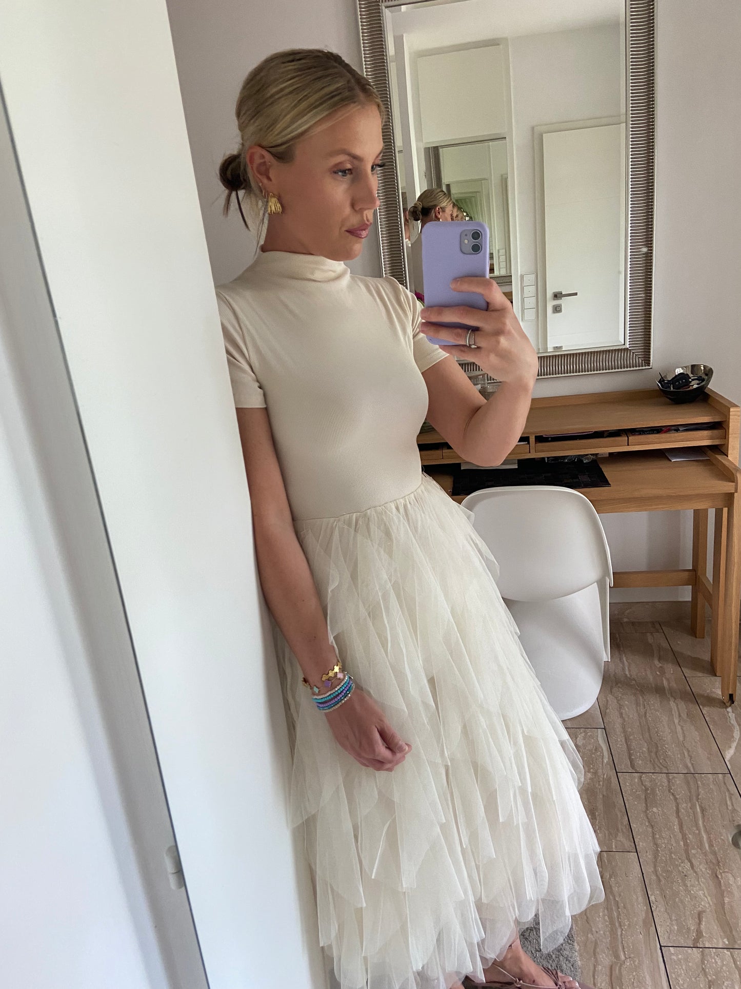 Kleid mit Stufen „Lauri“