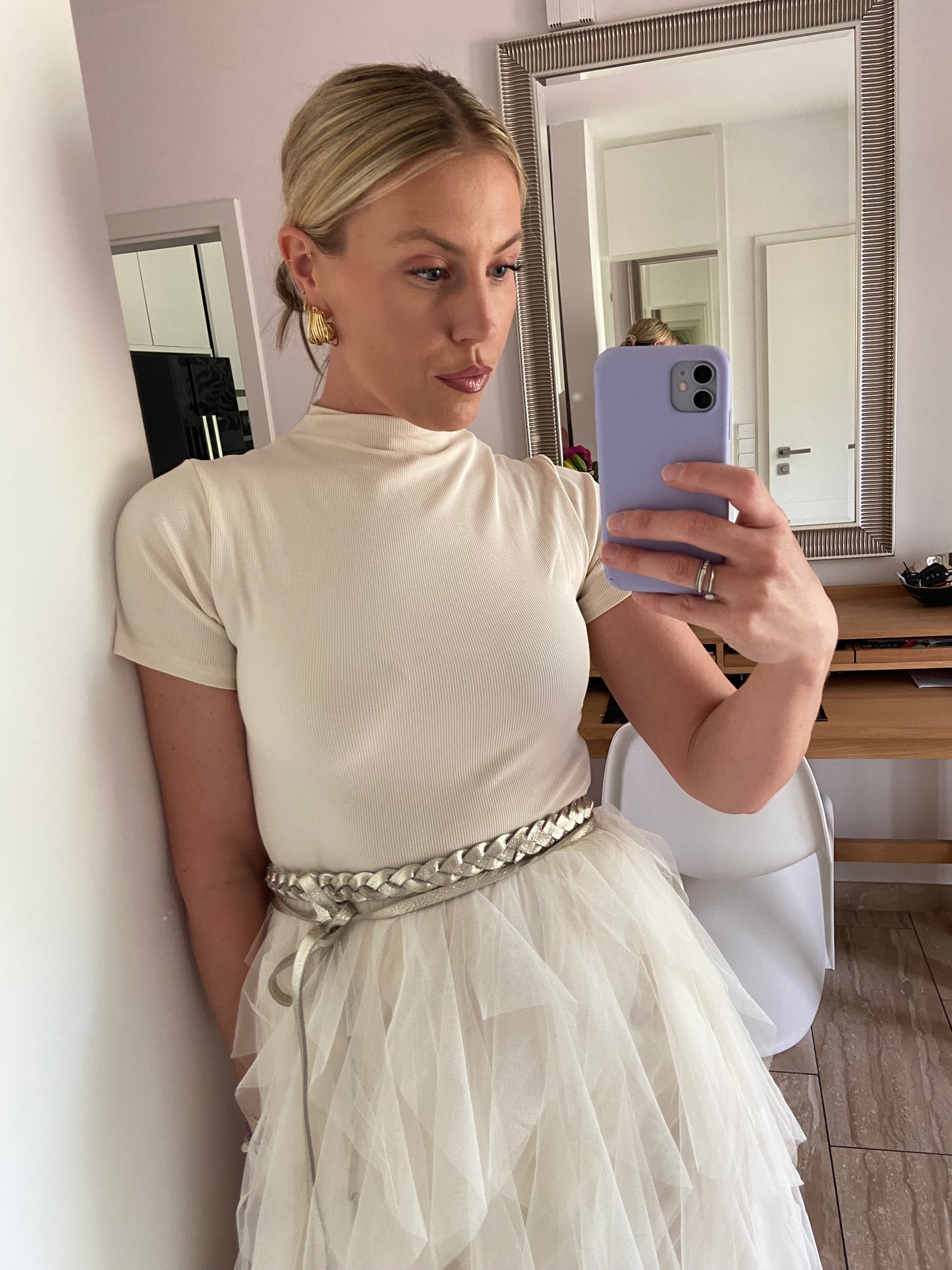 Kleid mit Stufen „Lauri“