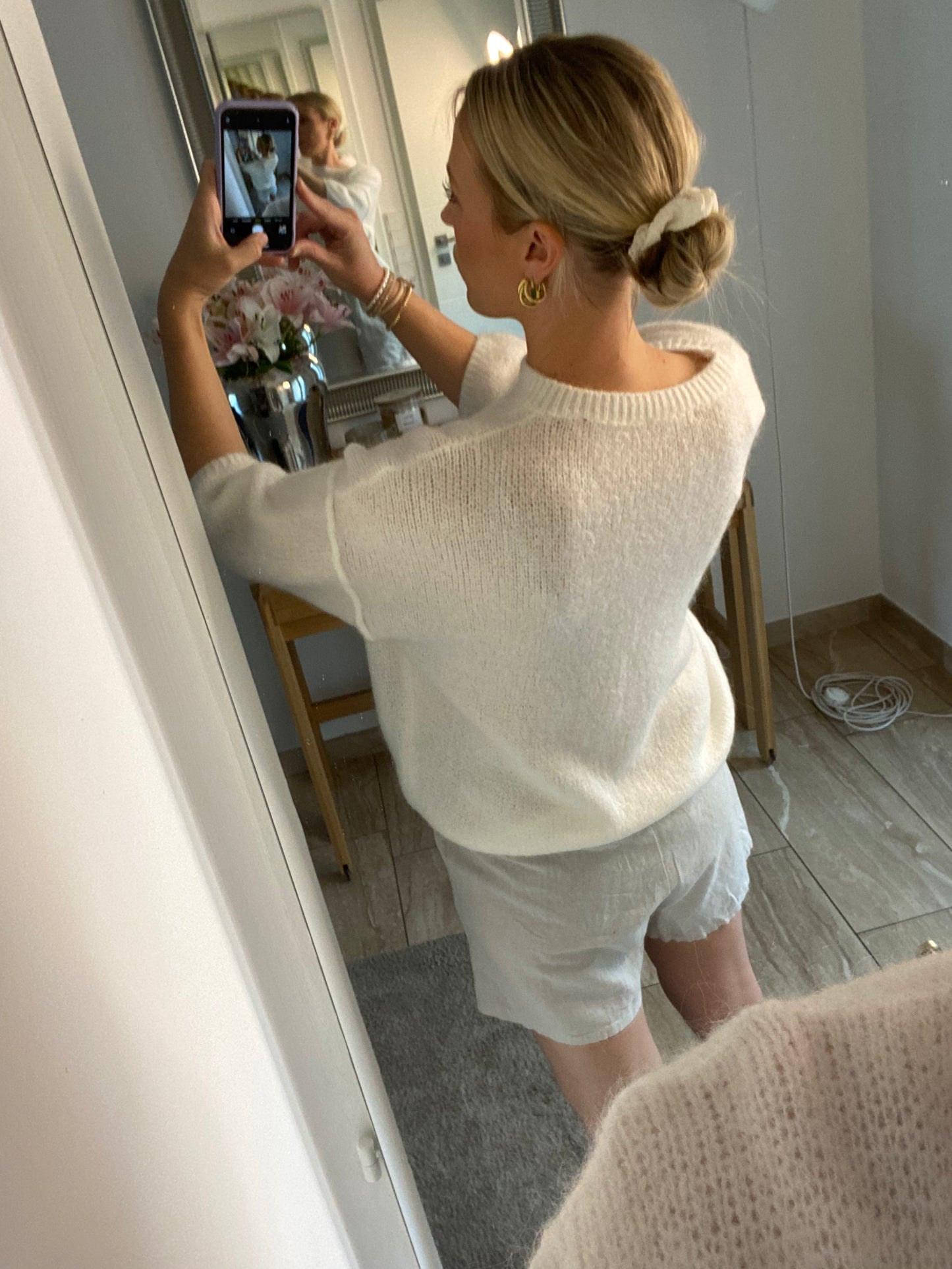 Kurze Hose „Thessa“ Leinen