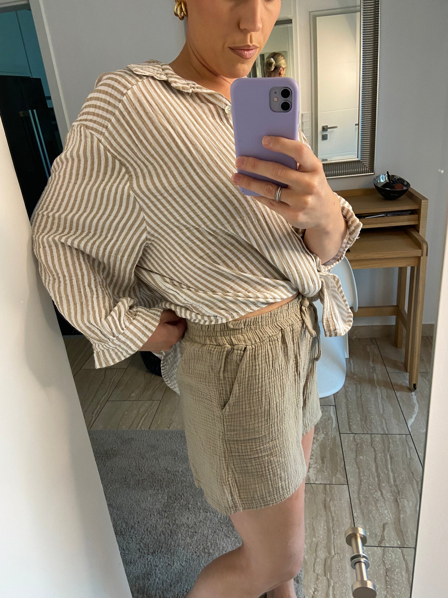 Musselinshorts „Nina“