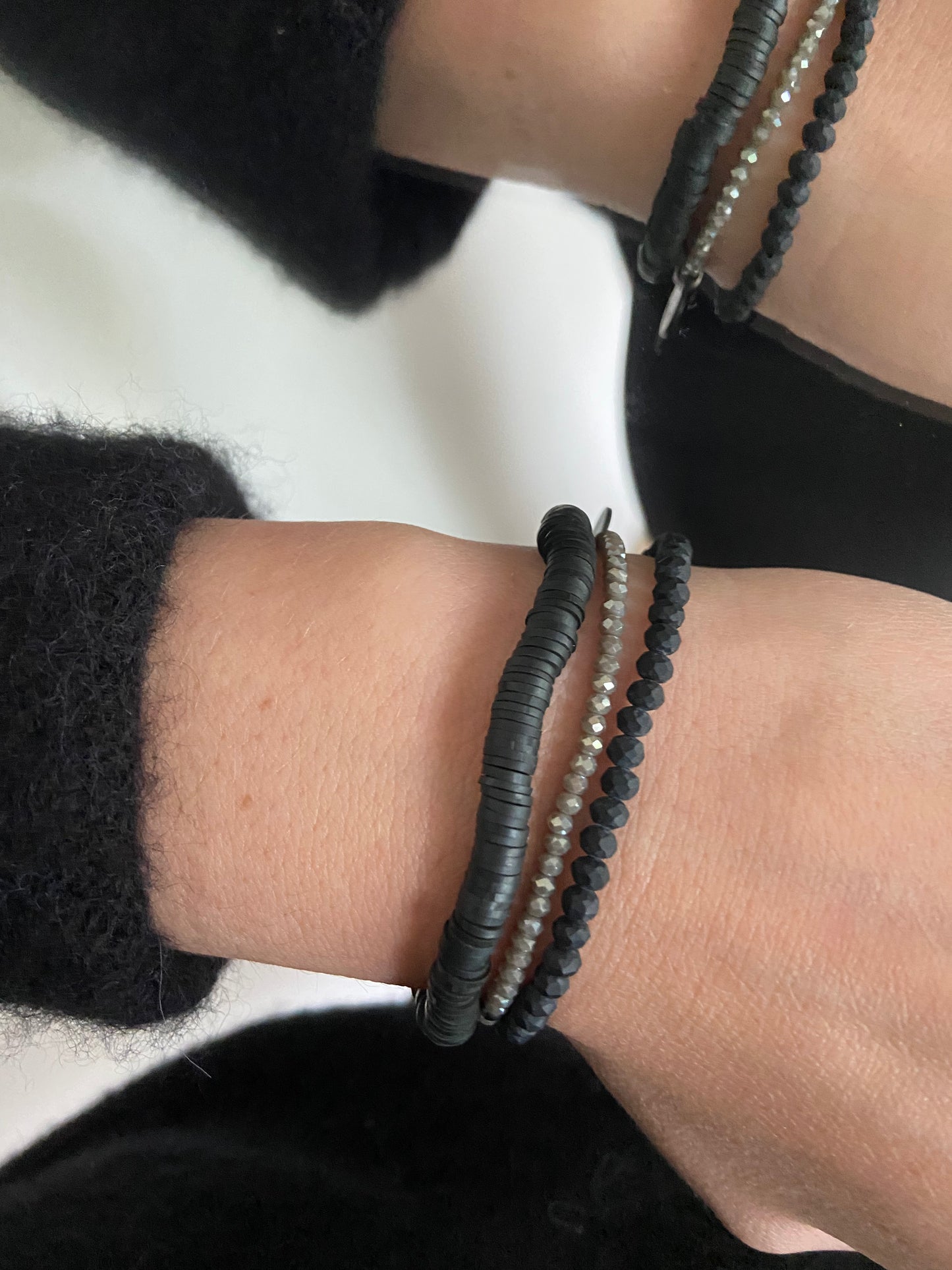 Armbandset „C3“ Black-Gray