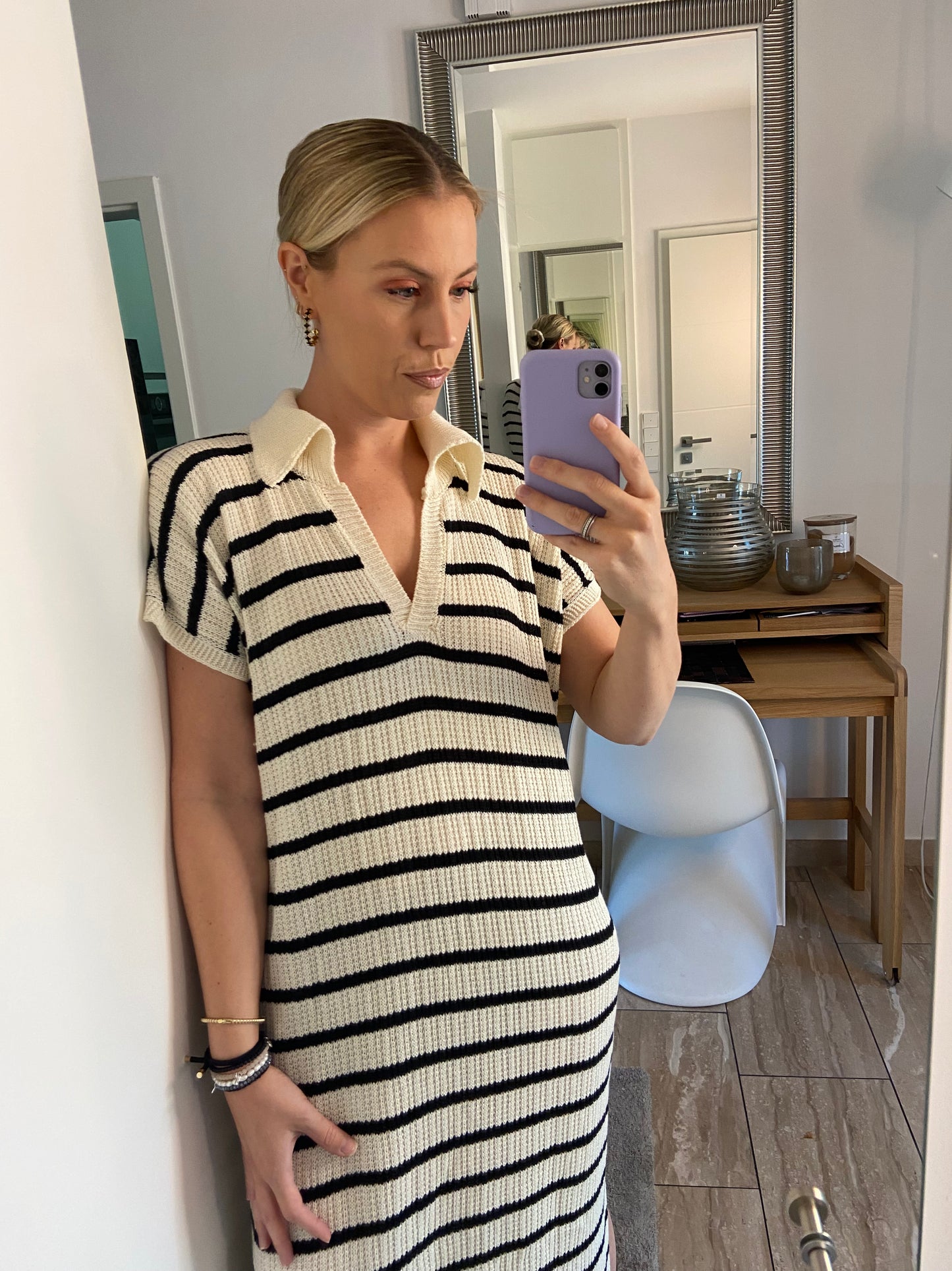 Baumwoll- Strickkleid „Maren“