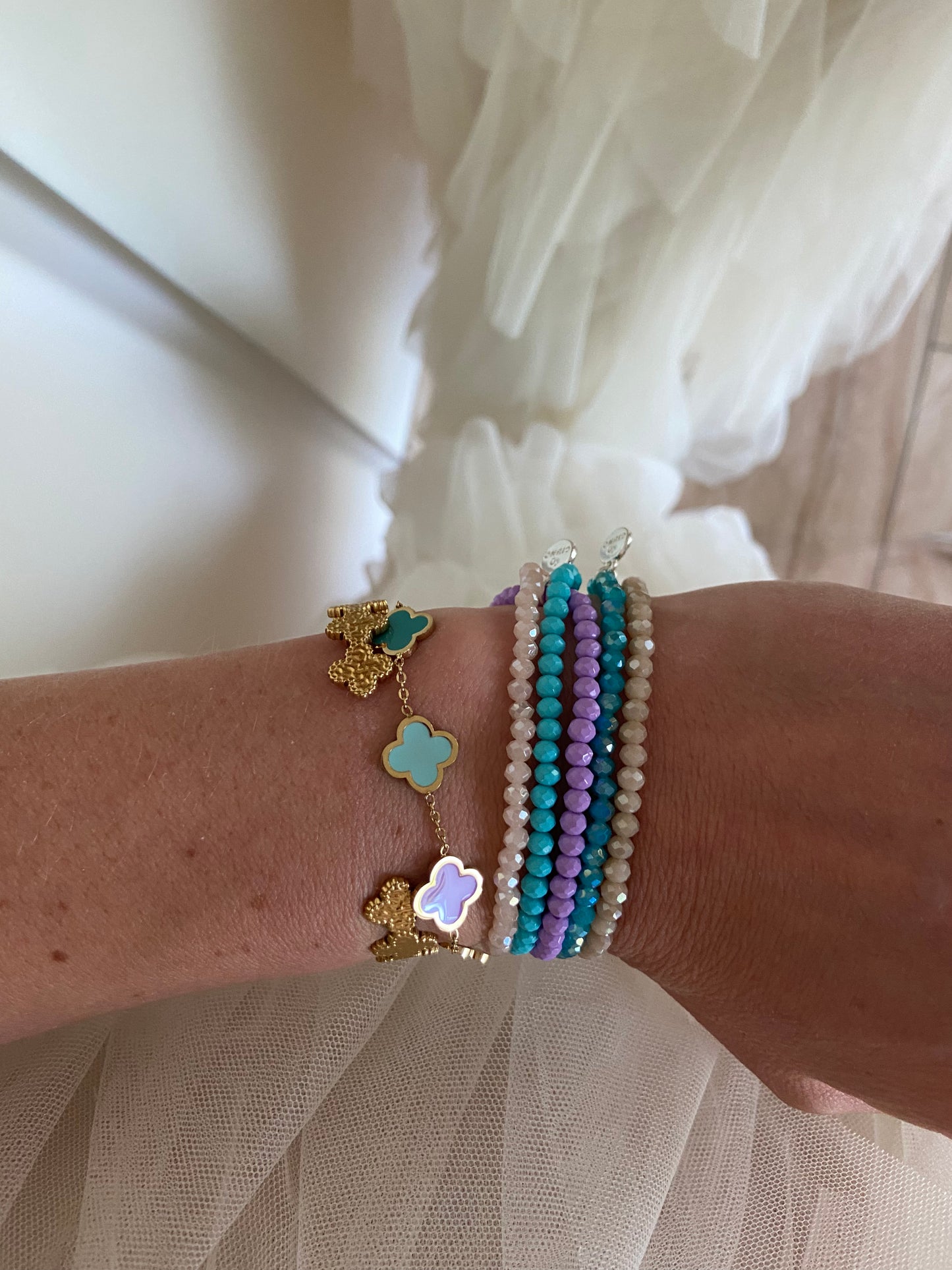 Armband „Blume multicolor“