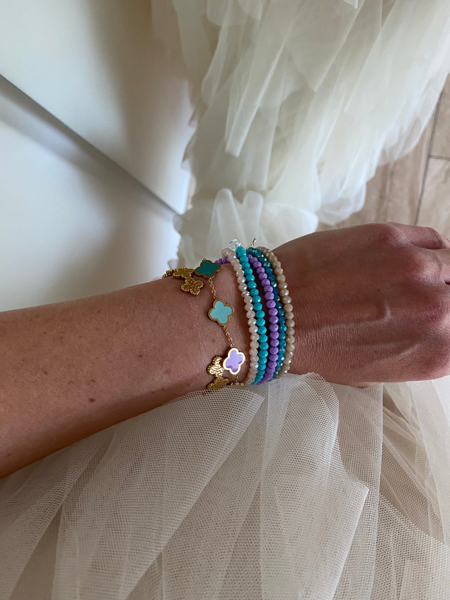 Armband „Blume multicolor“